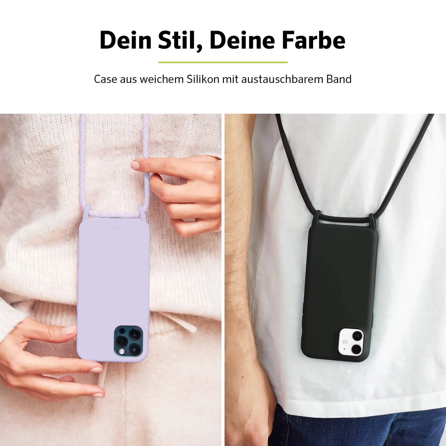 Artwizz HangOn Case iPhone SE/8/7 Hülle mit Band