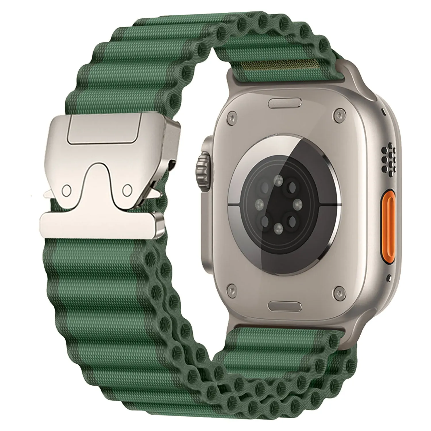 arktis CoreX Apple Watch Armband Dunkelgrau Nylon