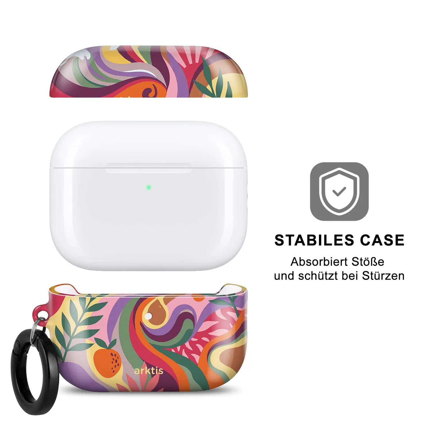 arktis Summer AirPods Pro 3 Hülle Case Qi