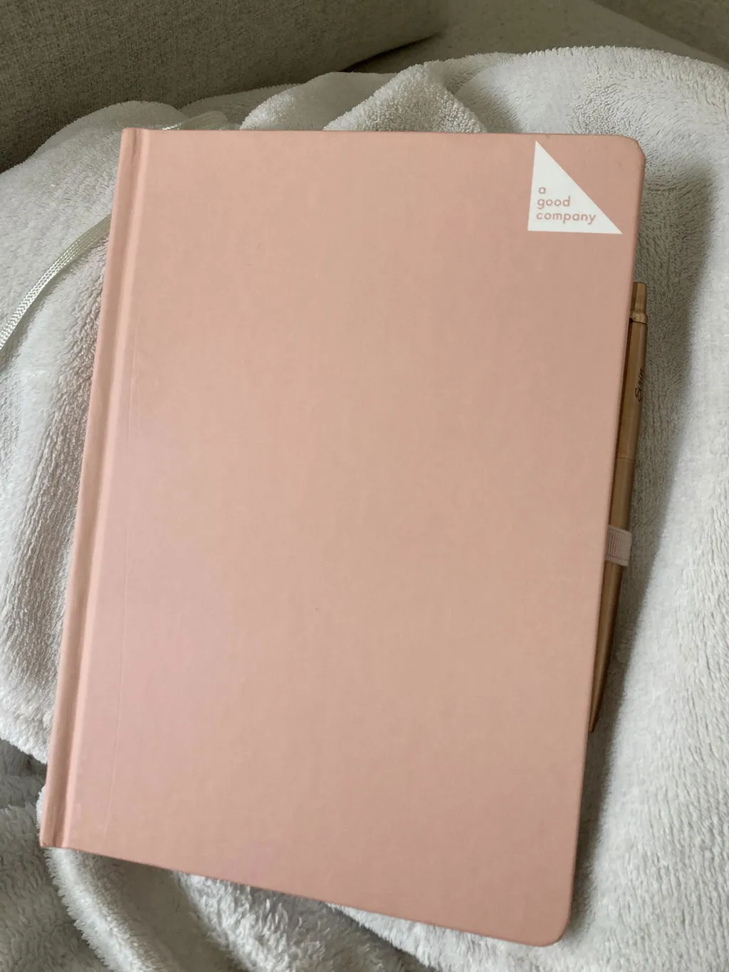 agood company Stone Paper Notizbuch A5 Snow White Hardcover
