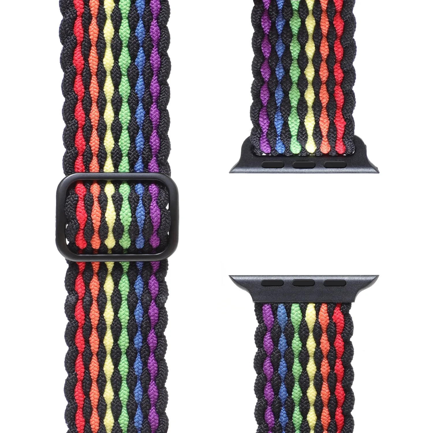 arktisband Flex Loop Armband Pride Schwarz Apple Watch