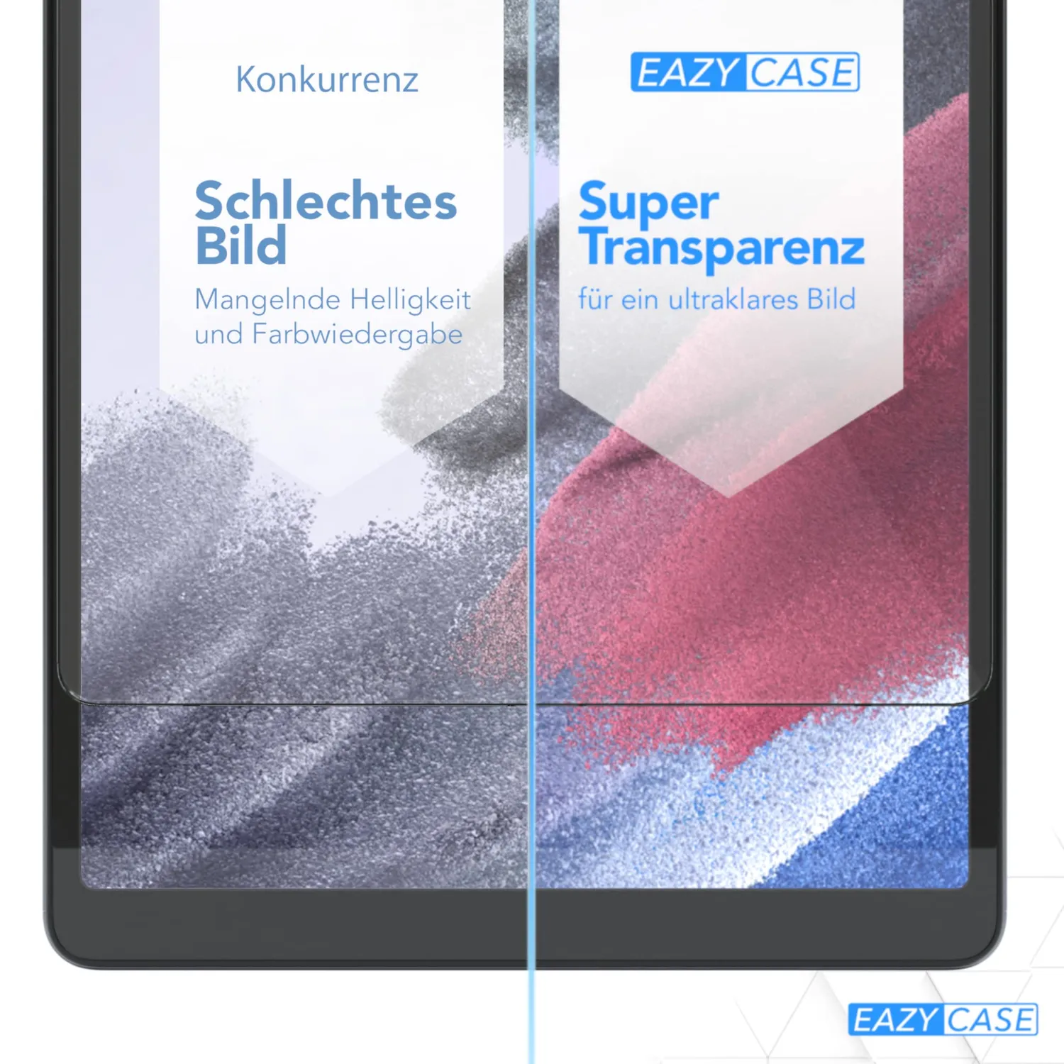 EAZY CASE Galaxy Tab A7 Lite Panzerglas 9H