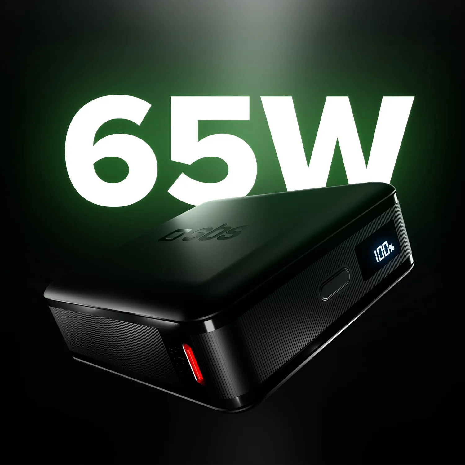 SBS Powerbank 20000 mAh 65W LCD Laptop schwarz