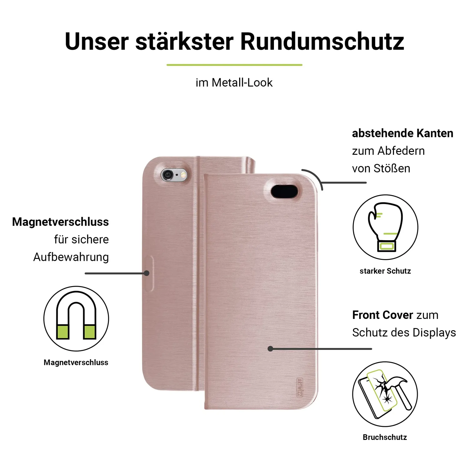 Artwizz FolioJacket Klapphülle iPhone SE 2020 2022 8 7