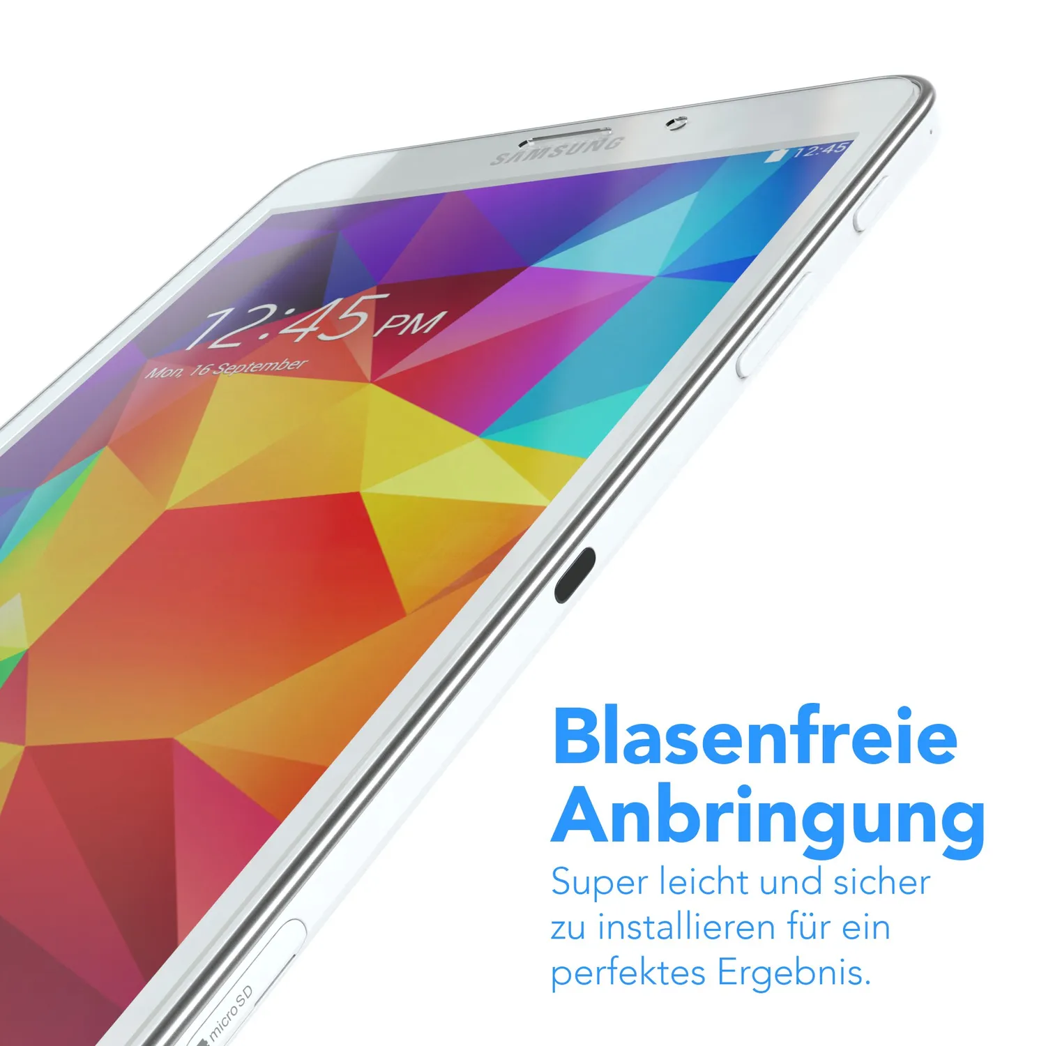 EAZY CASE Galaxy Tab 4 8.0 Glasfolie transparent 9H