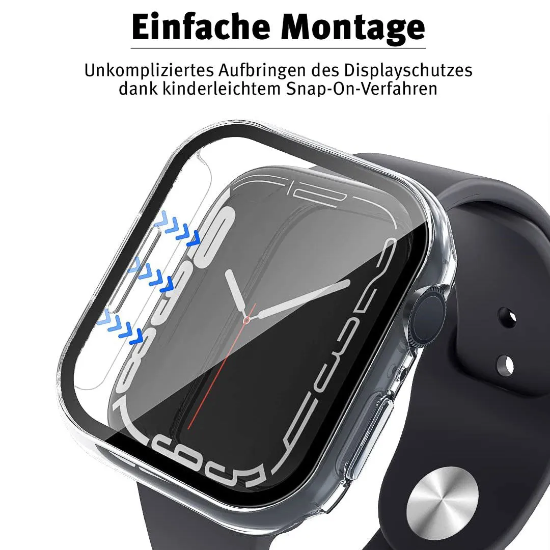 arktis FULLBODY Hülle Displayschutz 46mm Transparent 360