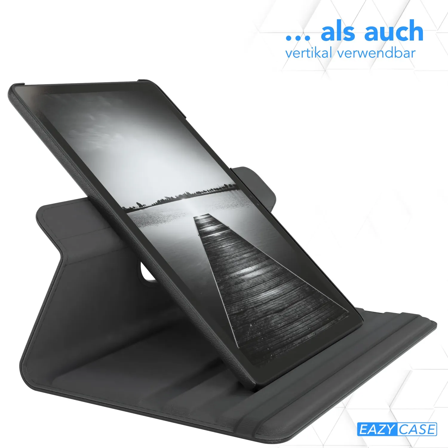 EAZY CASE Galaxy Tab A7 10.4 Tablethülle Schwarz 360°