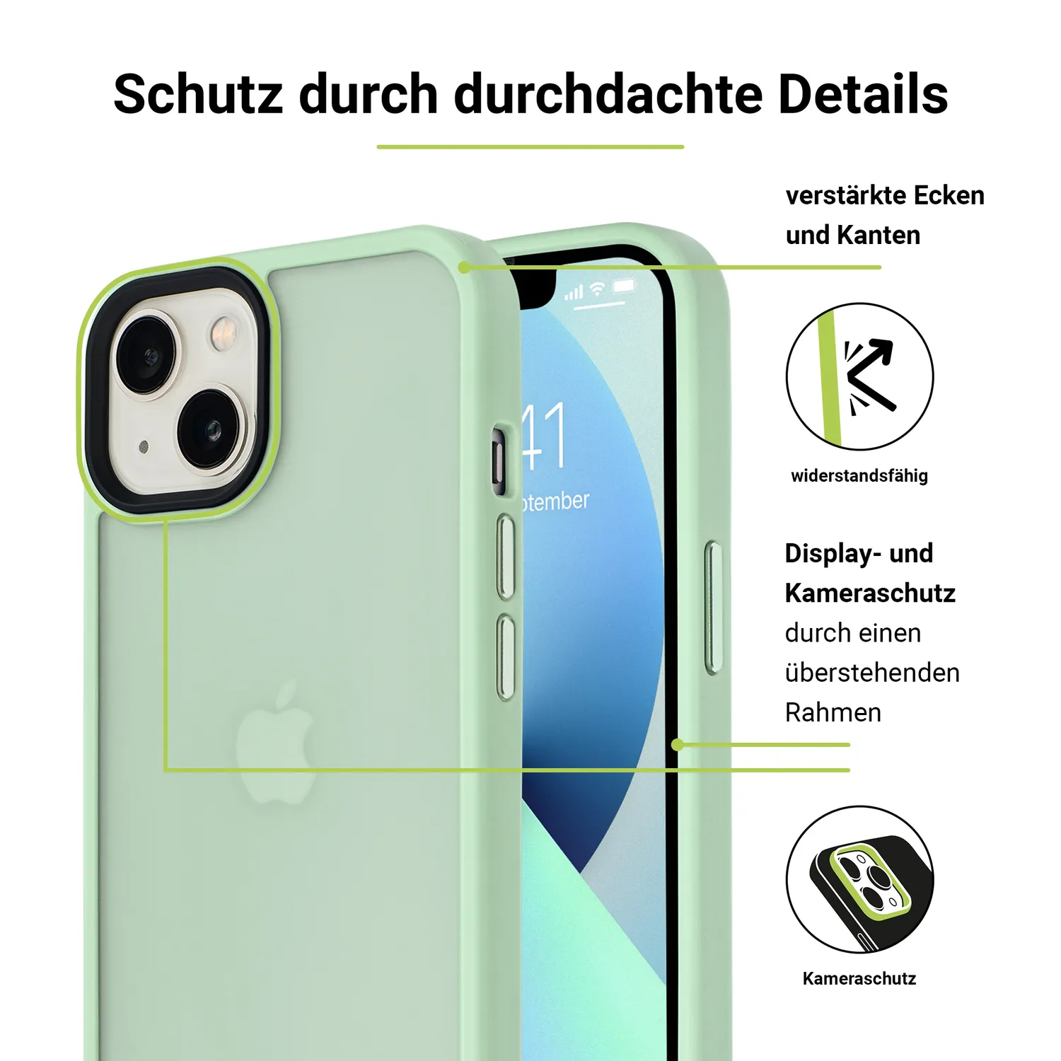 Artwizz IcedClip iPhone 12 / 12 Pro Handyhülle matt