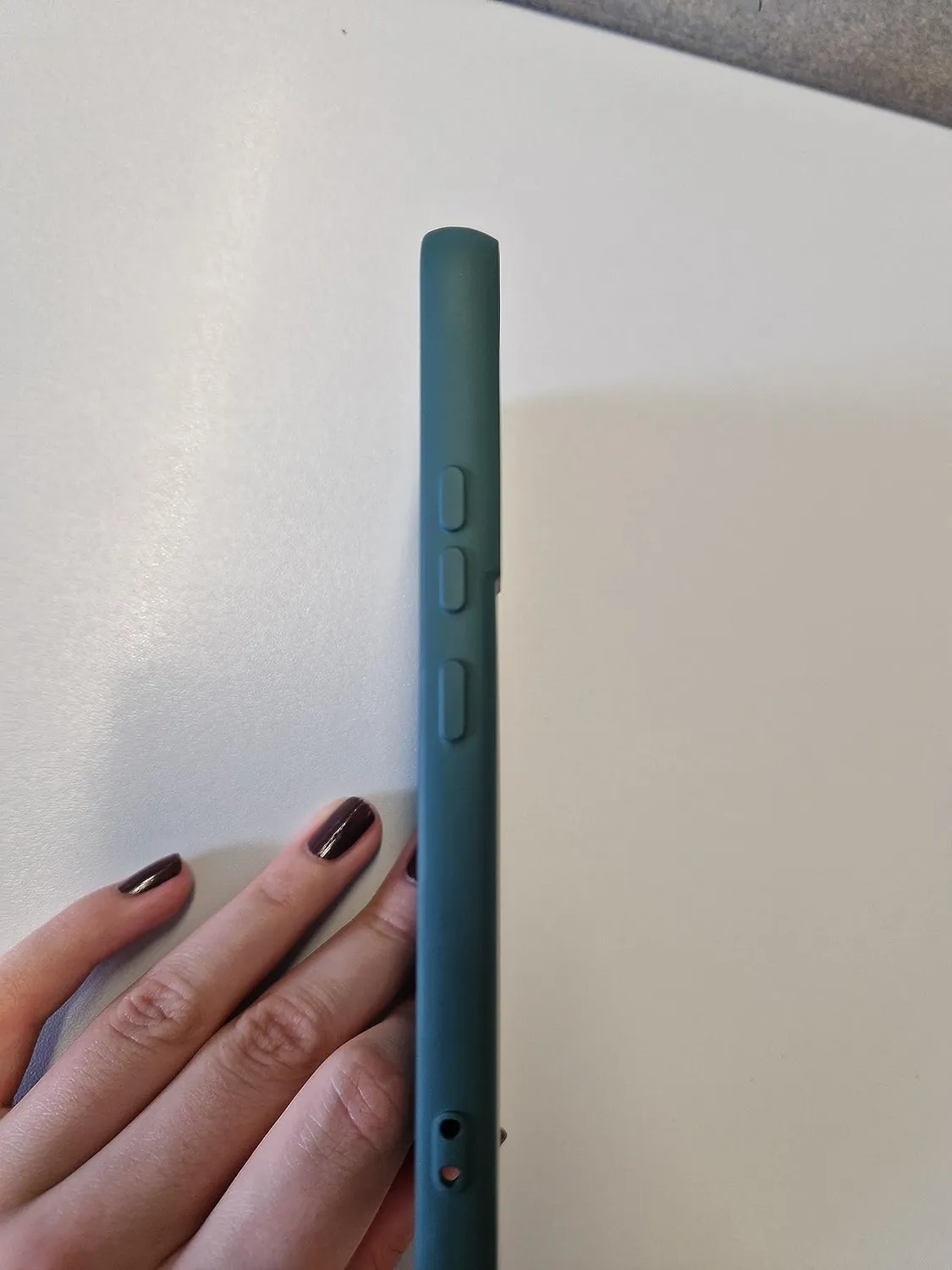 YATWIN Silikon Handyhülle Samsung S10 Plus schwarz Soft-Touch