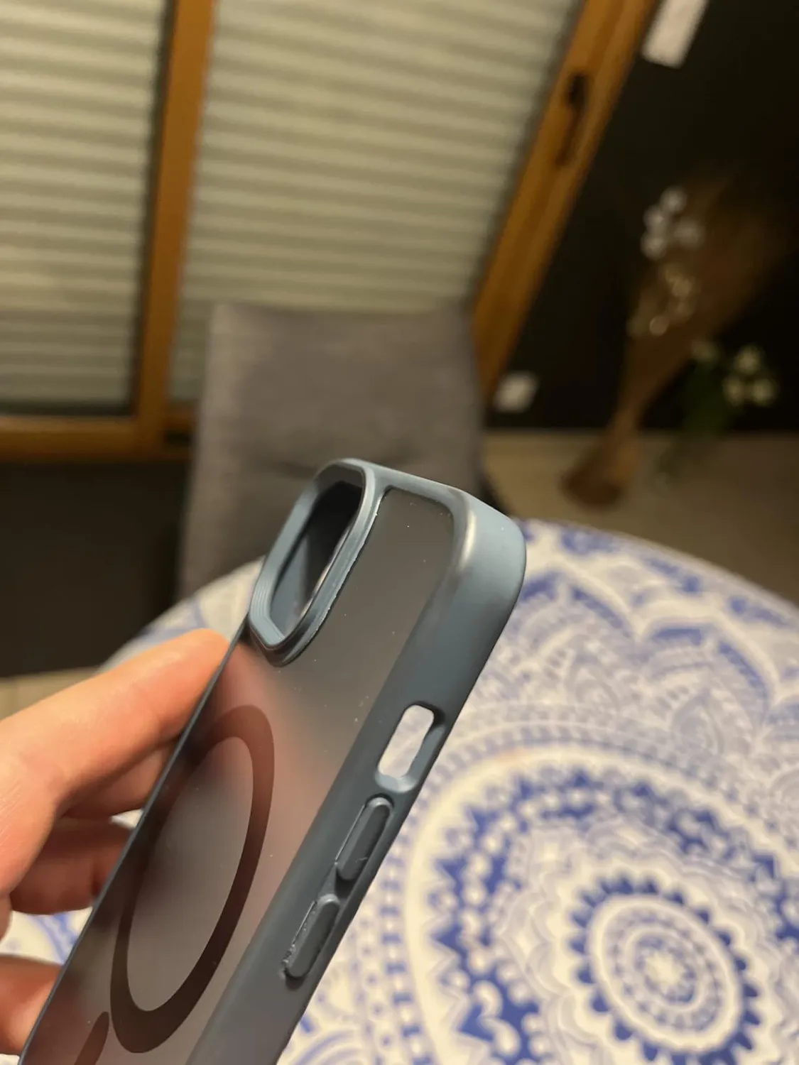 EAZY CASE Premium Silikon iPhone 13 Handyhülle Nacht Grün