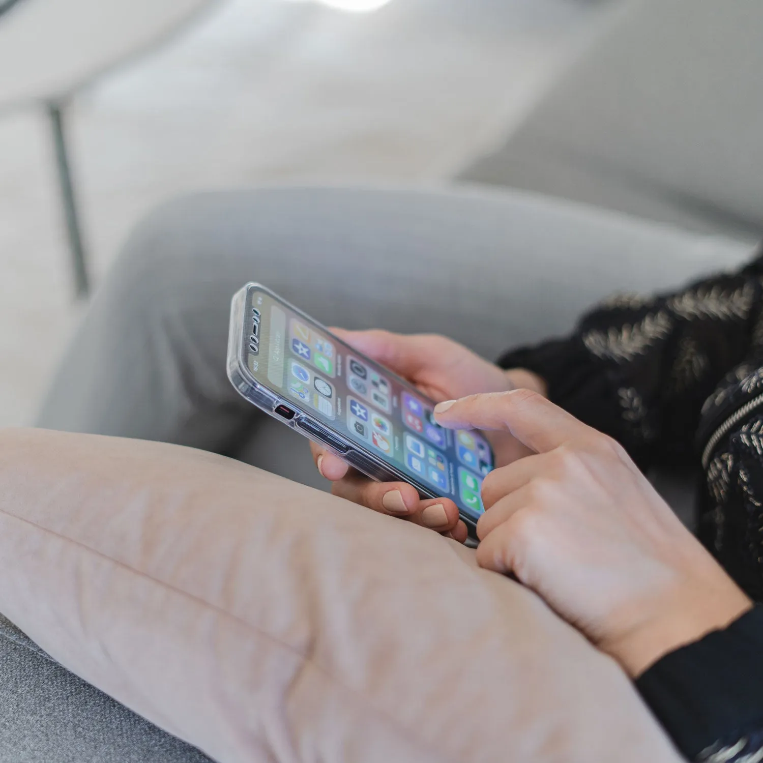 arktis iPhone 14 Fullbody Hülle Transparent ultradünn
