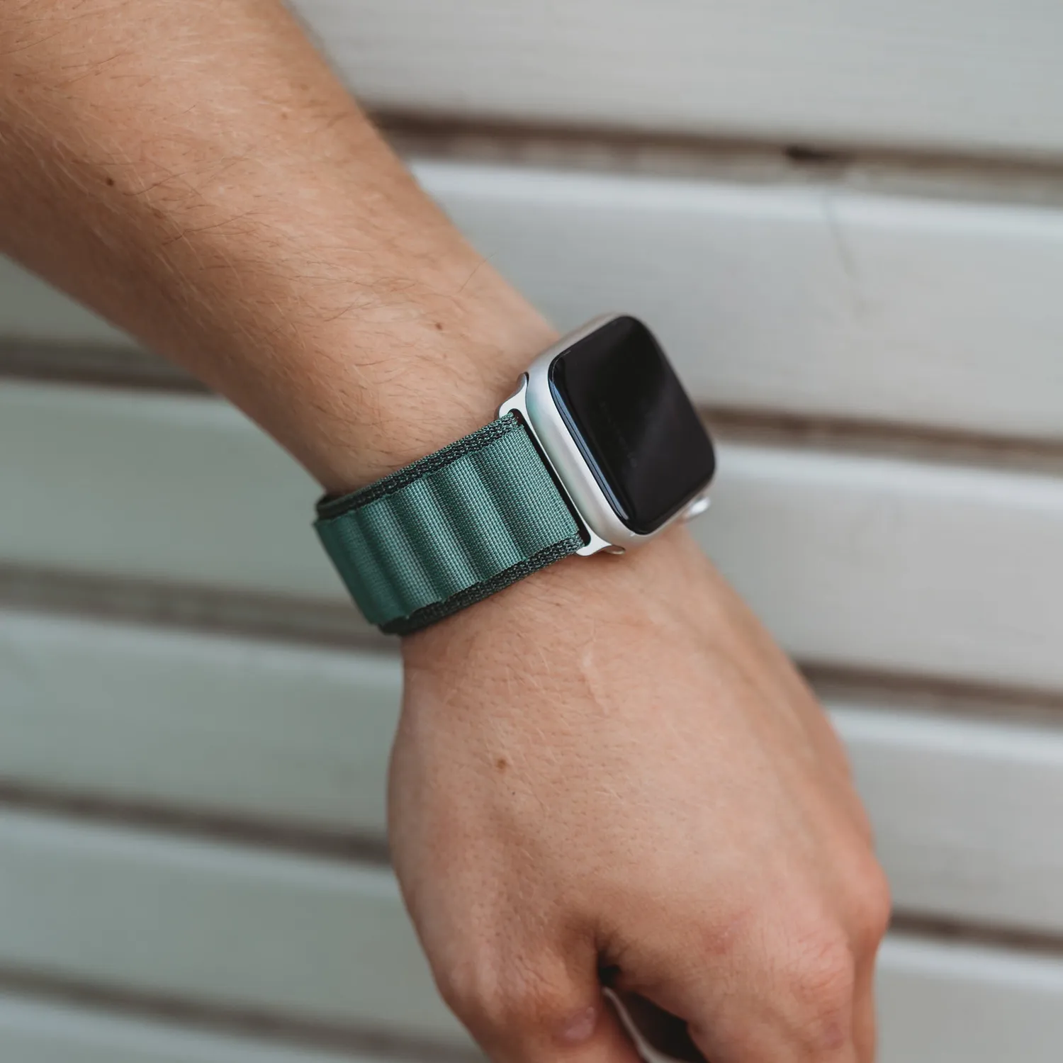 arktisband Apple Watch Armband Explorer Grün 49mm