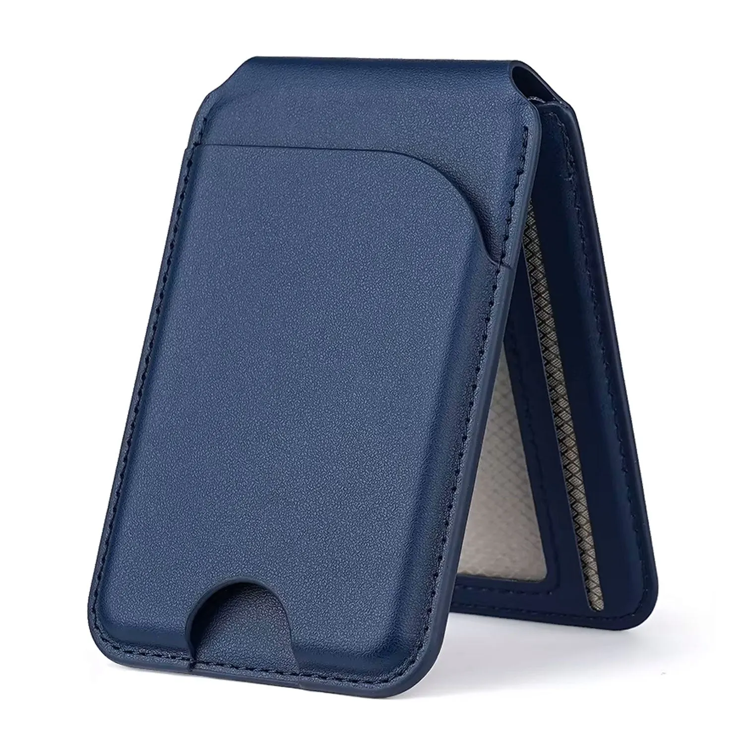 arktis MagSafe Wallet Kartenhalter 6 Karten Leder