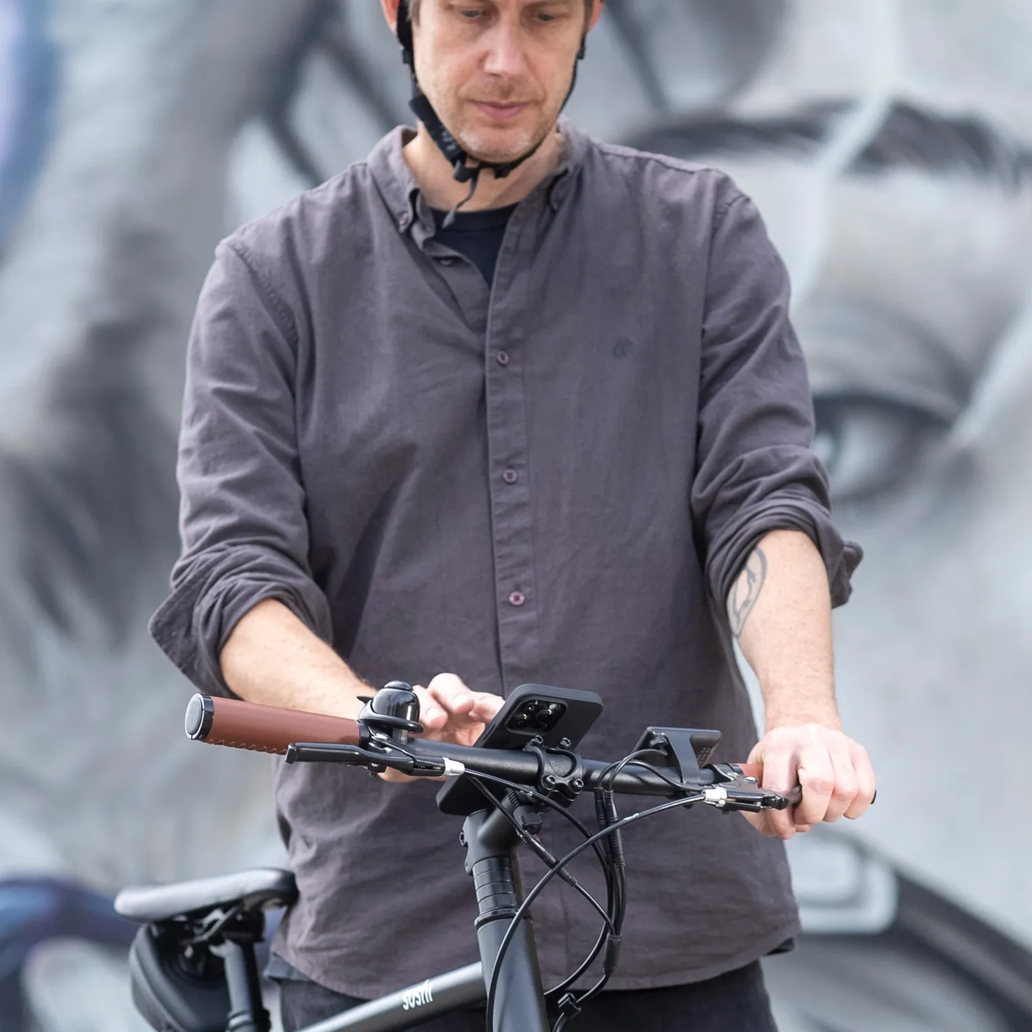 SP Connect Micro Bike Mount Handyhalterung Fahrrad Lenker