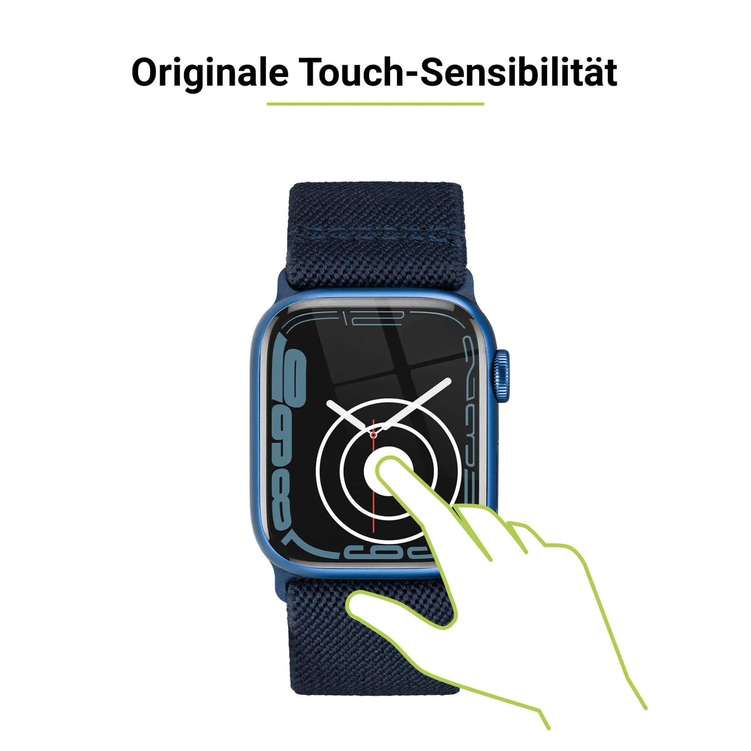 Artwizz ScratchStopper Pro Apple Watch Folie 41mm 4er Pack