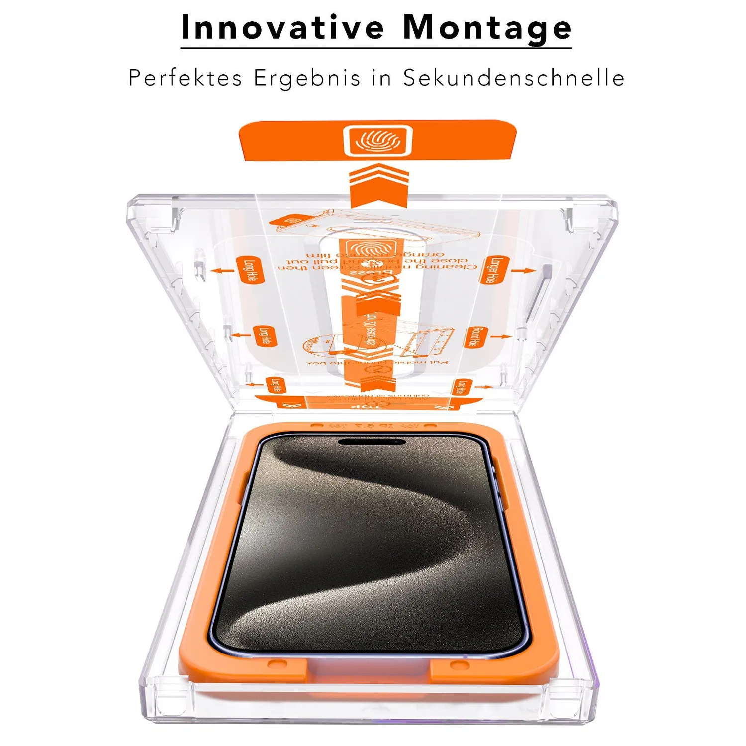 arktis REVOLUTION iPhone 15 Pro Max Panzerglas 2er Set
