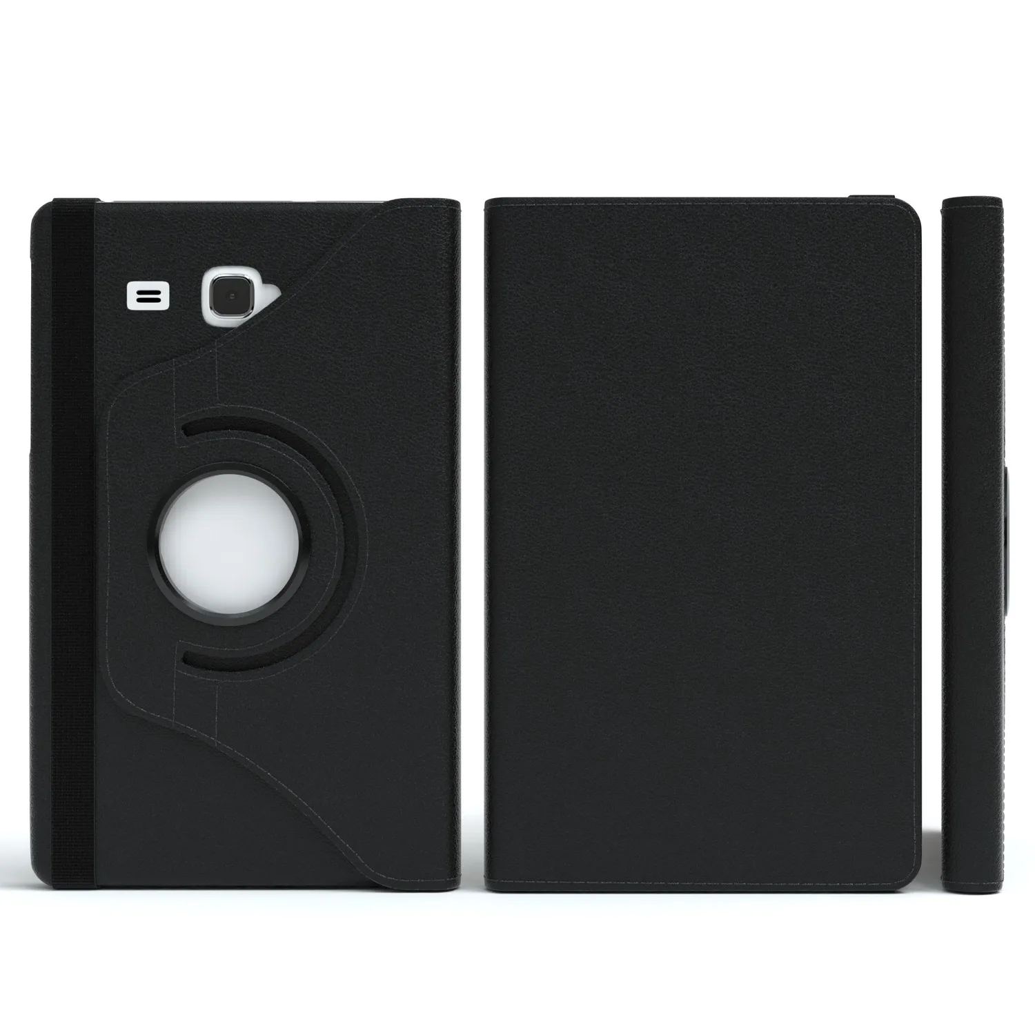 EAZY CASE Galaxy Tab A 2016 7.0 Tablethülle Schwarz 360° drehbar
