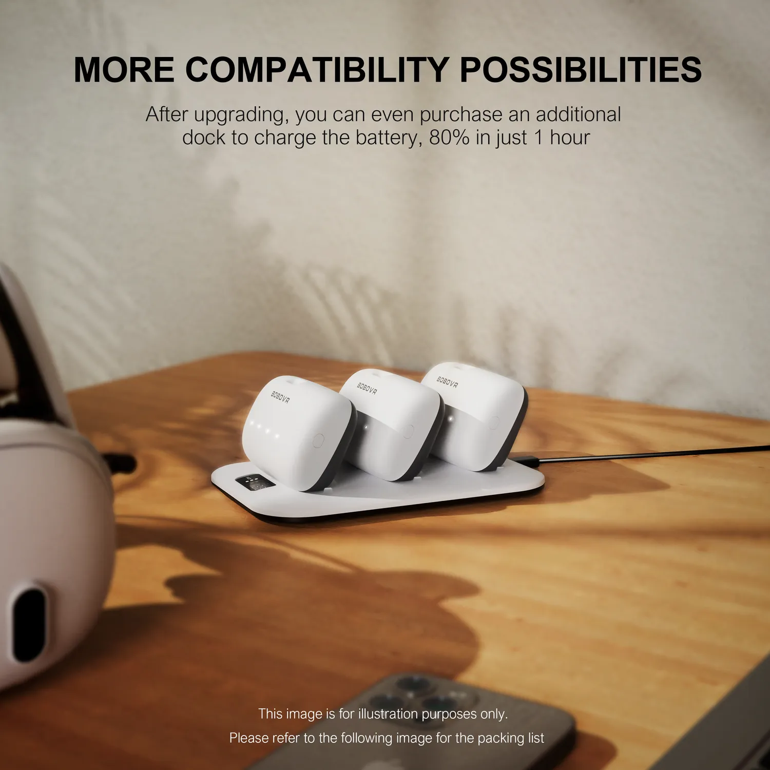 BOBOVR B100U Akku-Upgrade-Kit für M1/M2/M3 10000mAh