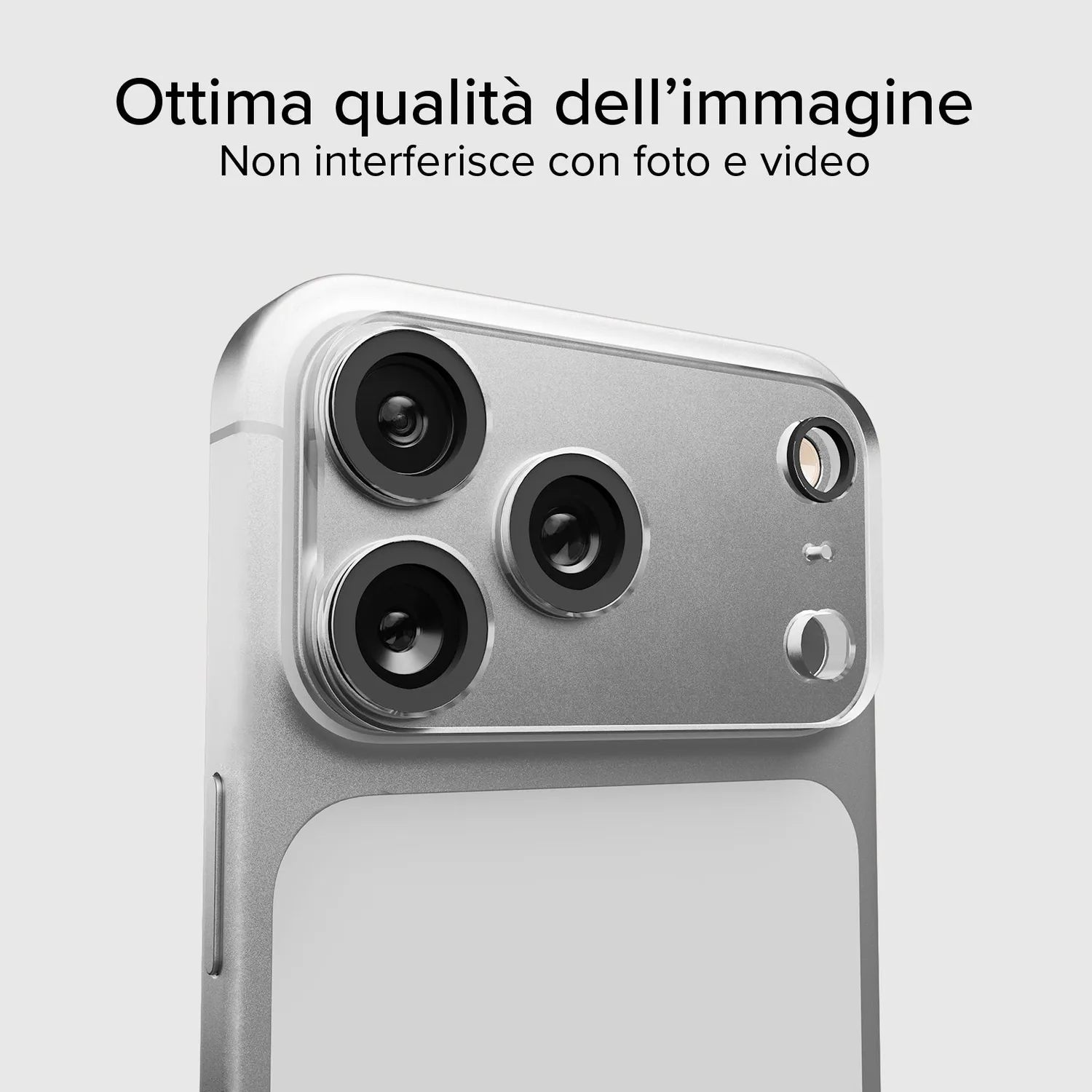 SBS Kameraschutz Glas für iPhone 17 Pro Max transparent