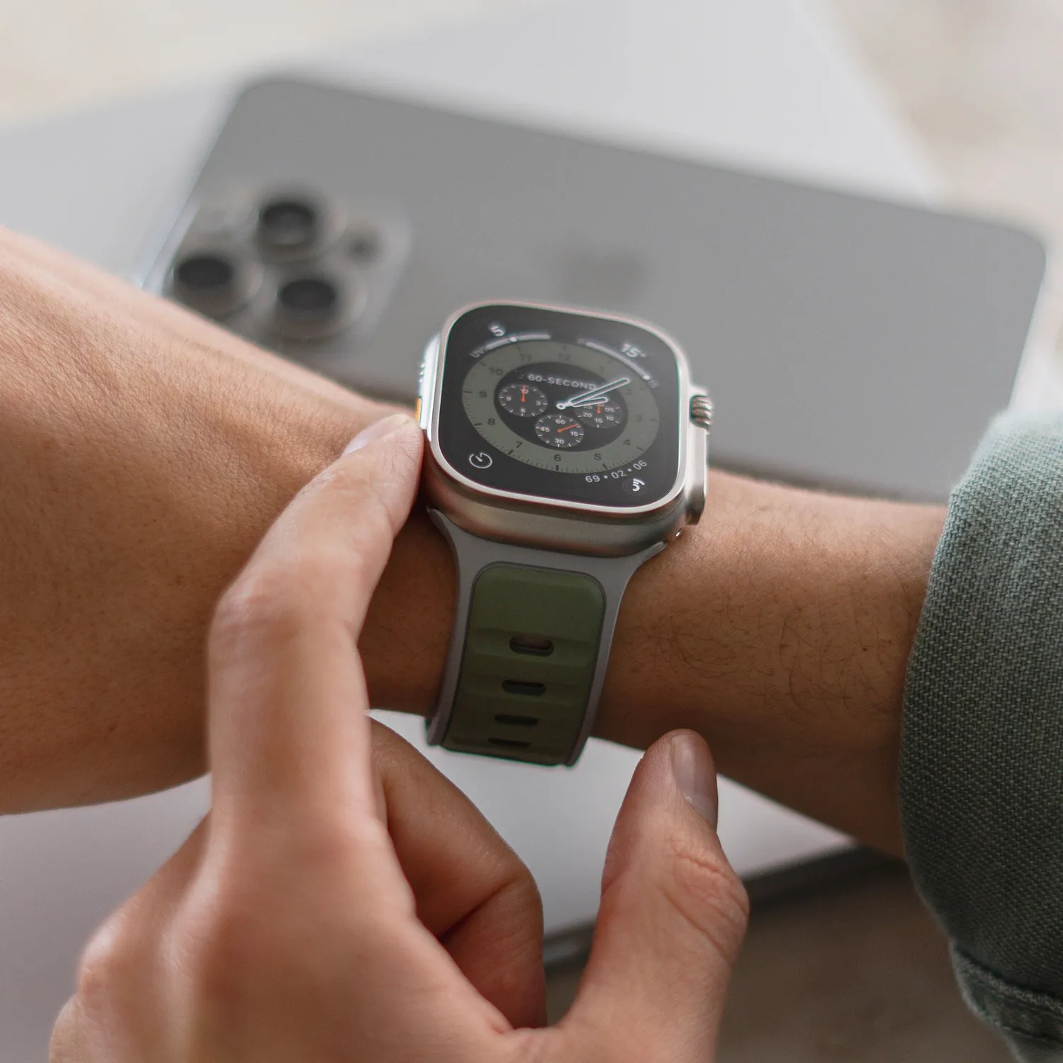 arktisband Swift Apple Watch Silikonarmband Sport