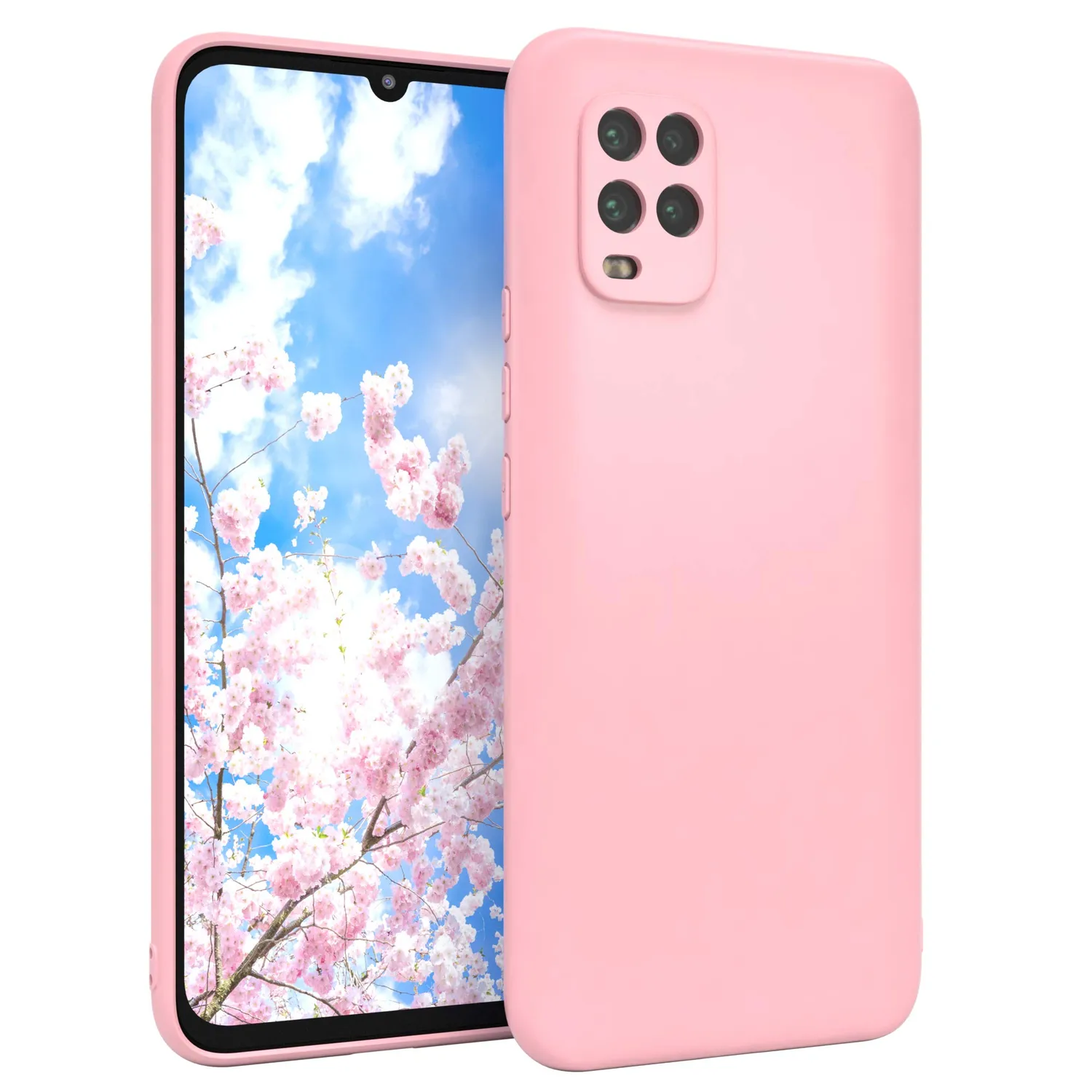 EAZY CASE Mi 10 Lite Silikonhülle Transparent ultra dünn