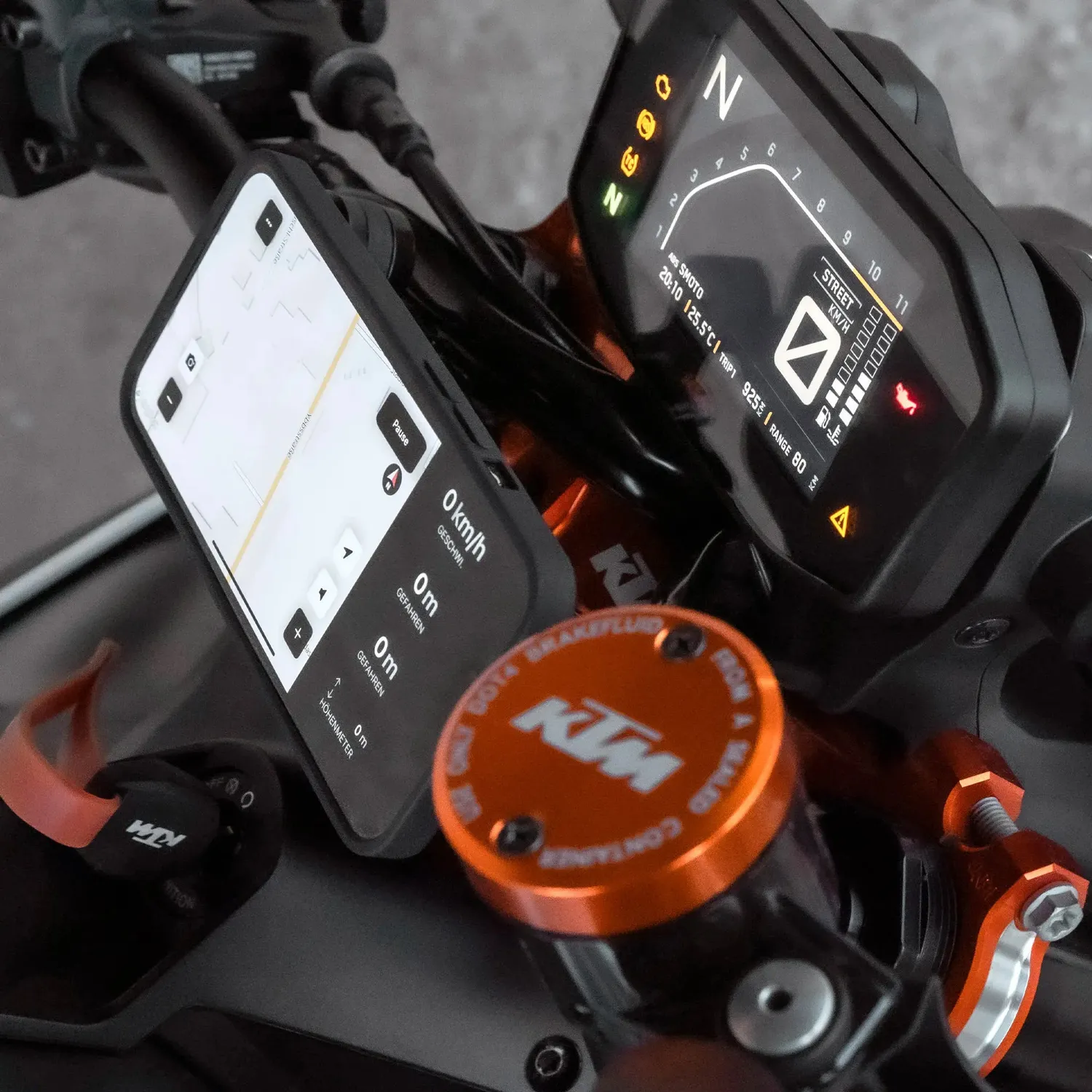 SP Connect Moto Mount Pro Motorradhalterung Schwarz