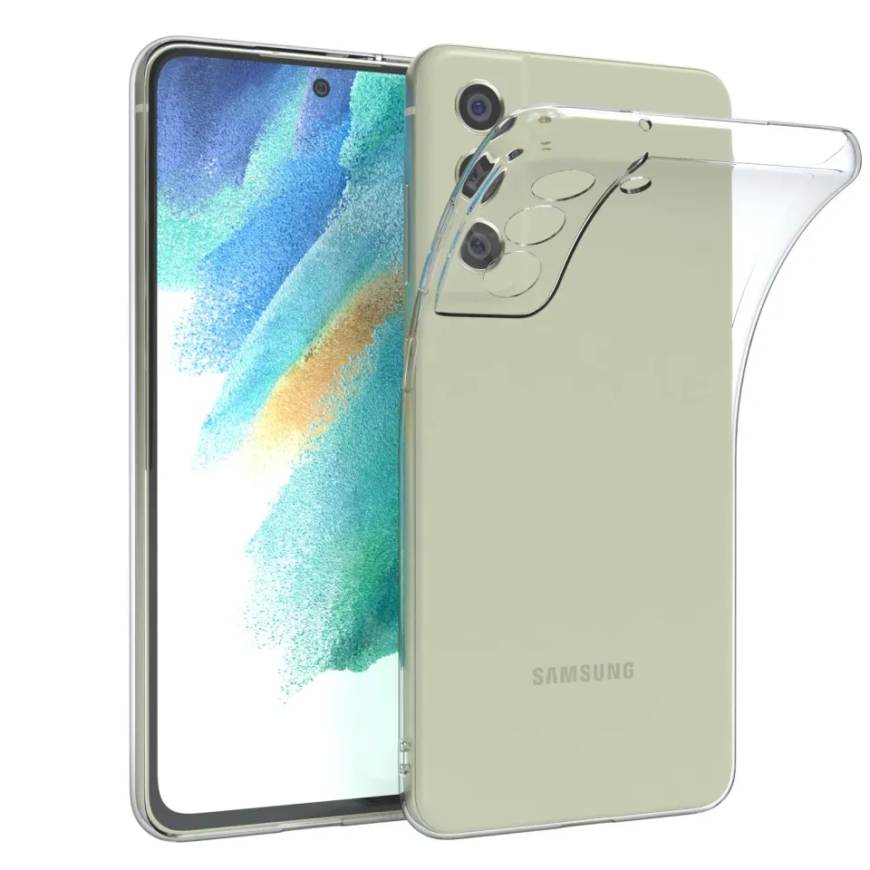 EAZY CASE Galaxy S21 FE 5G Silikonhülle transparent ultradünn