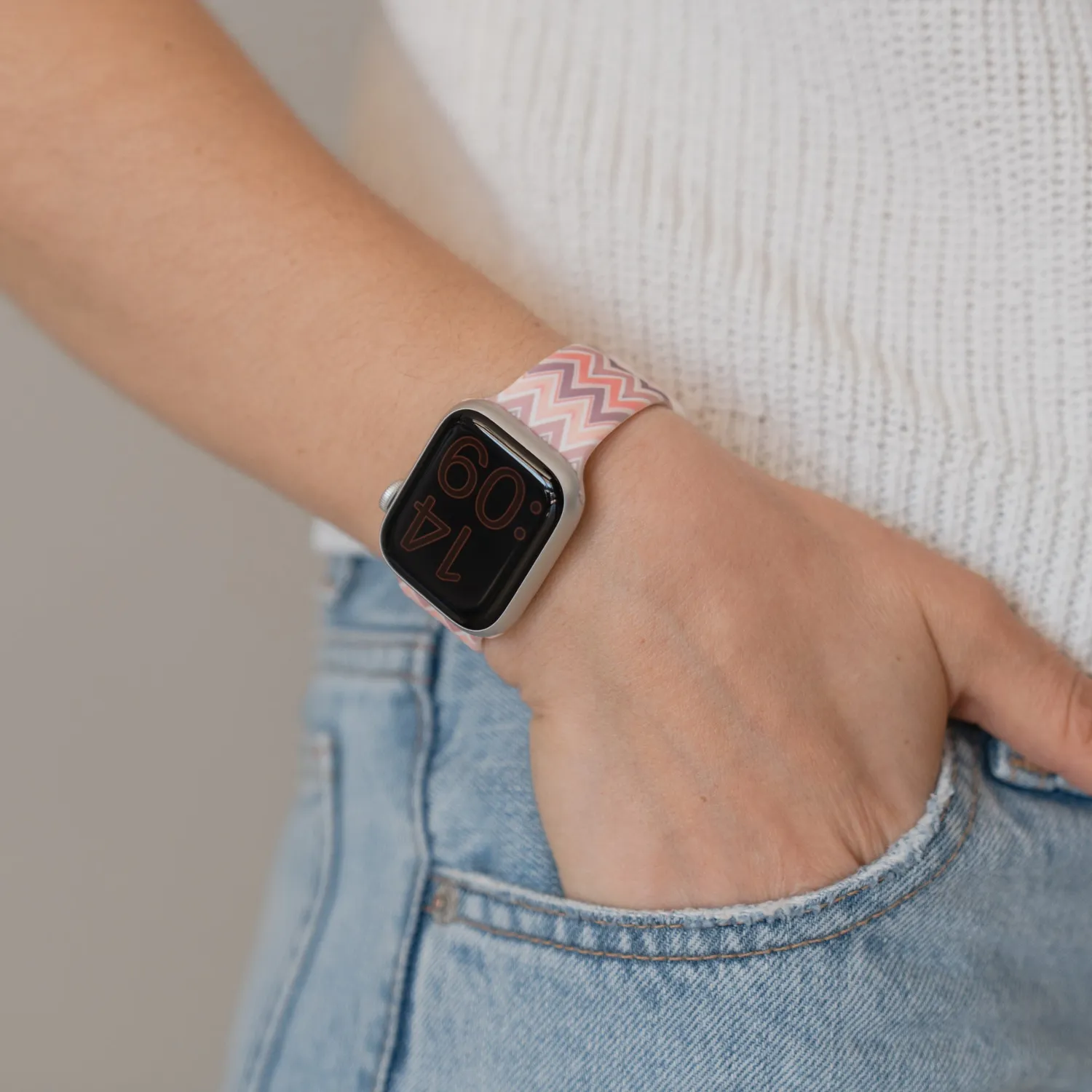 arktisband Vintage Boho Apple Watch Armband Silikon