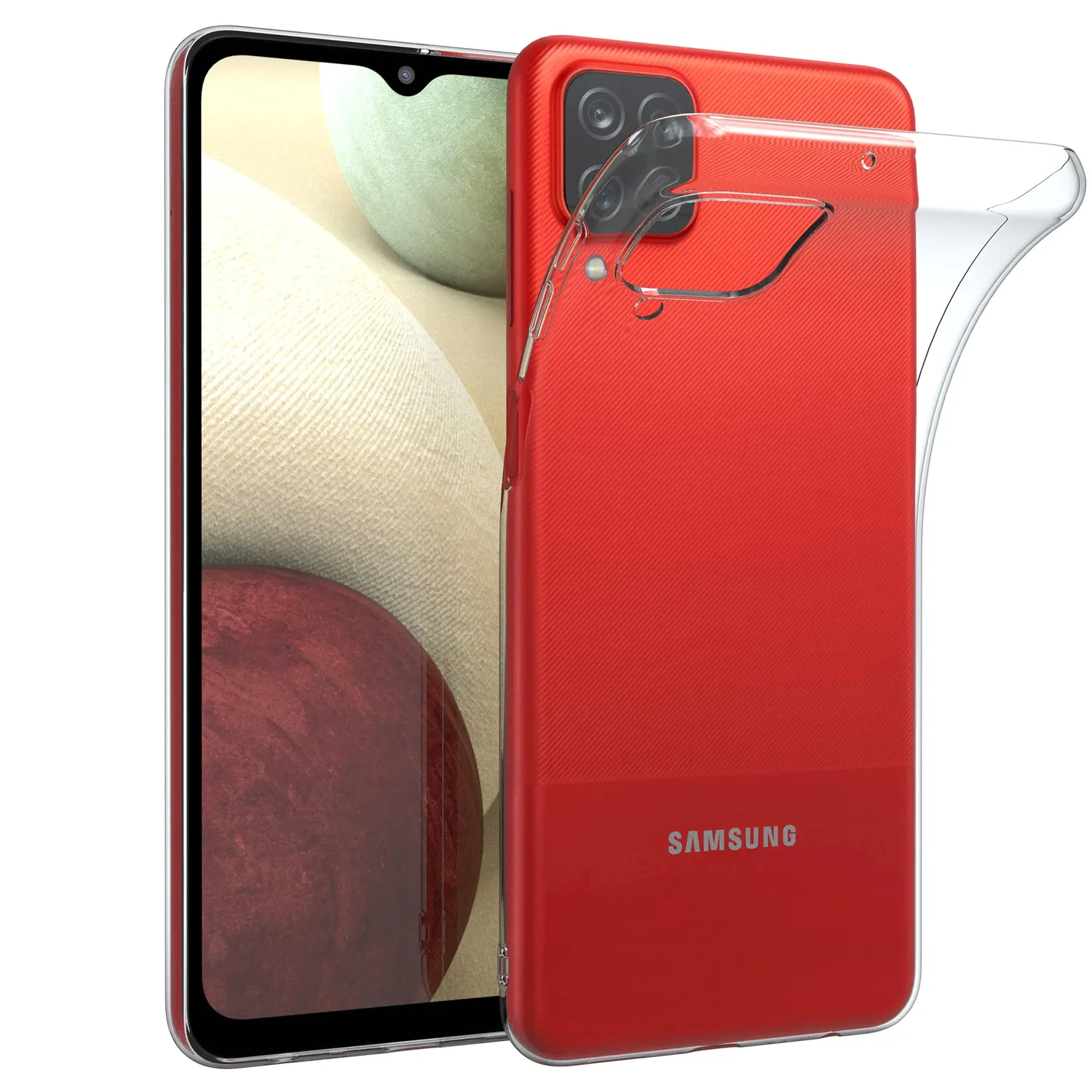 EAZY CASE Galaxy A12 Klapphülle Schwarz Book