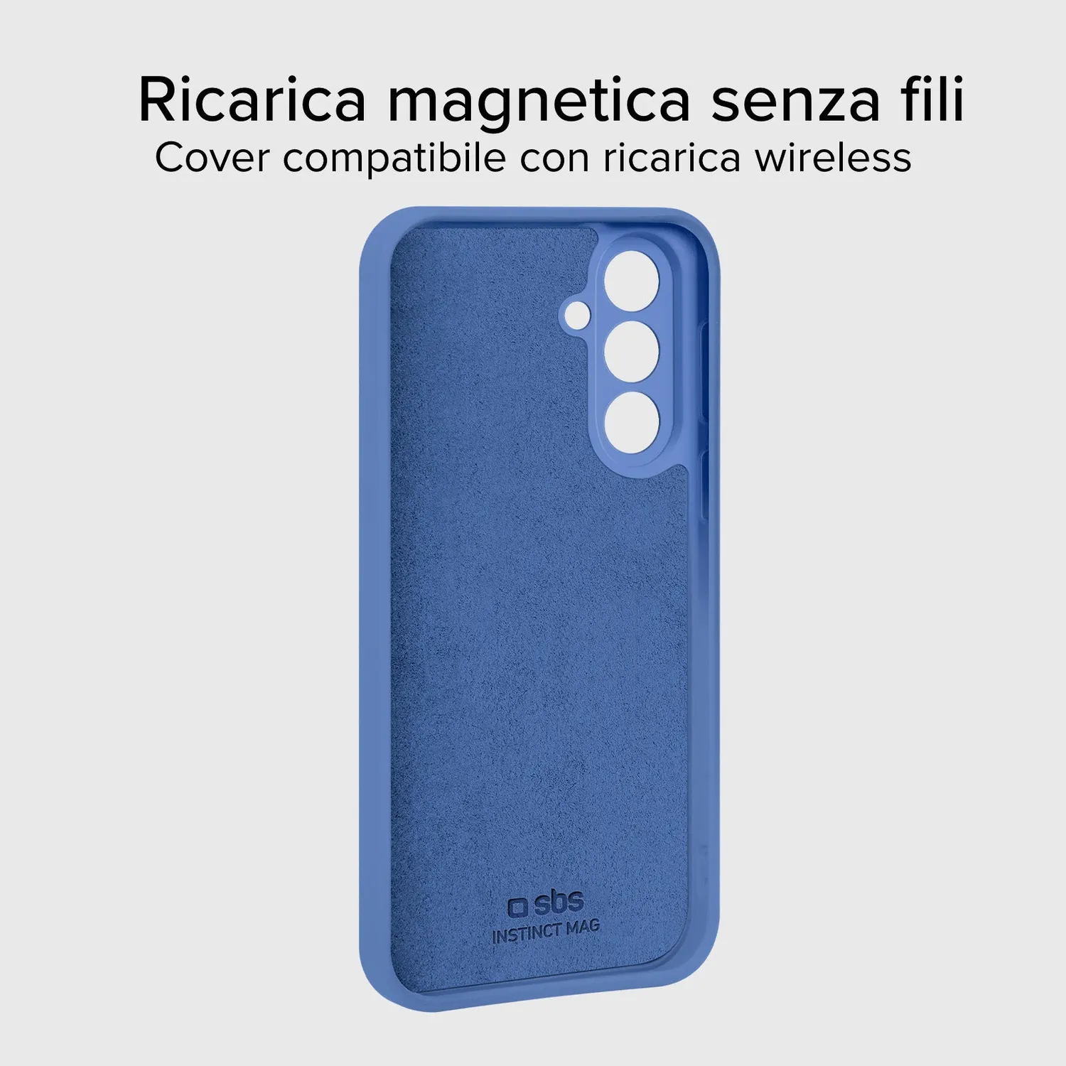 SBS Instinct Mag Samsung S26 Handyhülle Blau magnetisch