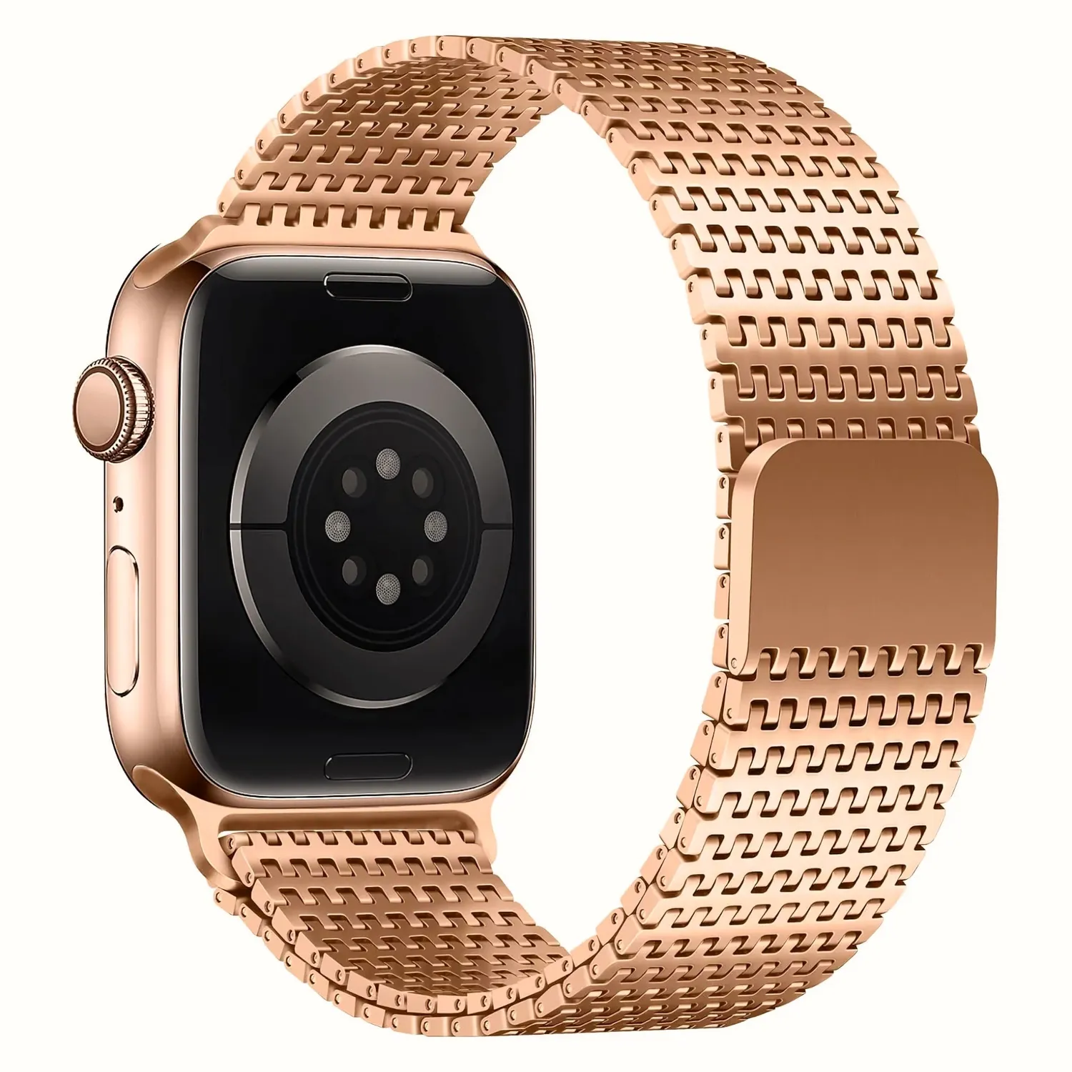 arktis Aurora Apple Watch Edelstahl-Armband mit Magnetverschluss
