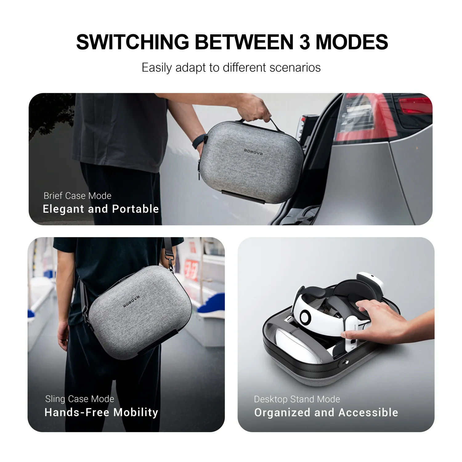 BOBOVR C3 Carrying Case Tasche für Quest 3/3S mit Schultergurt