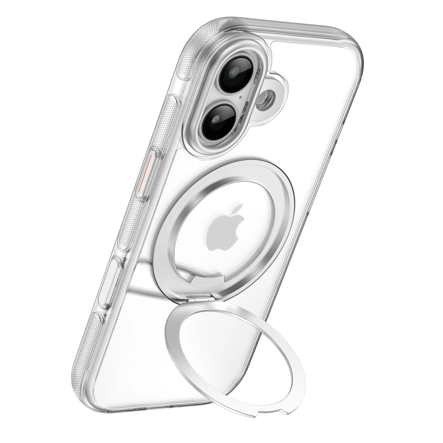 arktis GripCase iPhone 17 Hülle transparent Ring