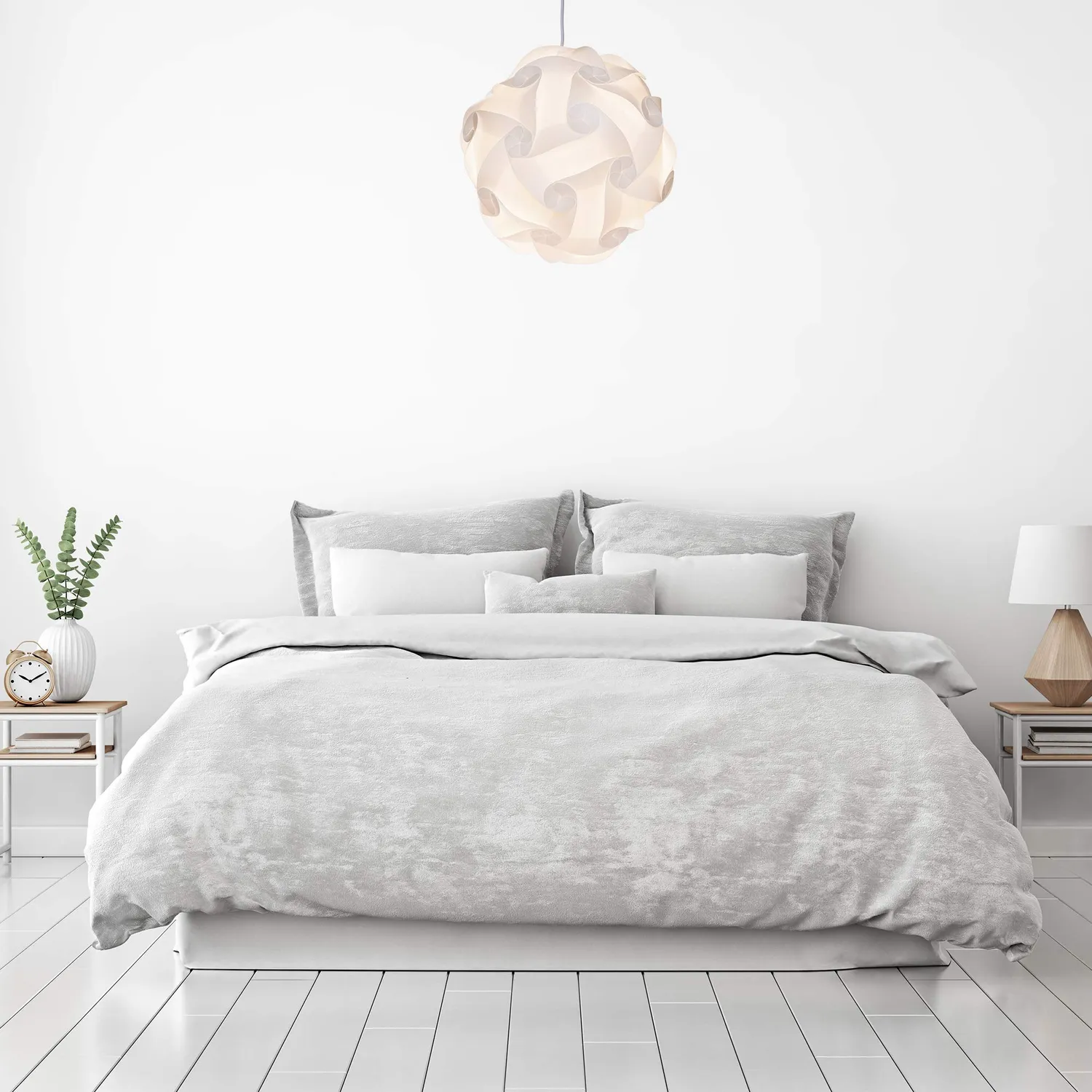 EAZY CASE Puzzle Lampe M 30cm Lampenschirm 30-teilig DIY