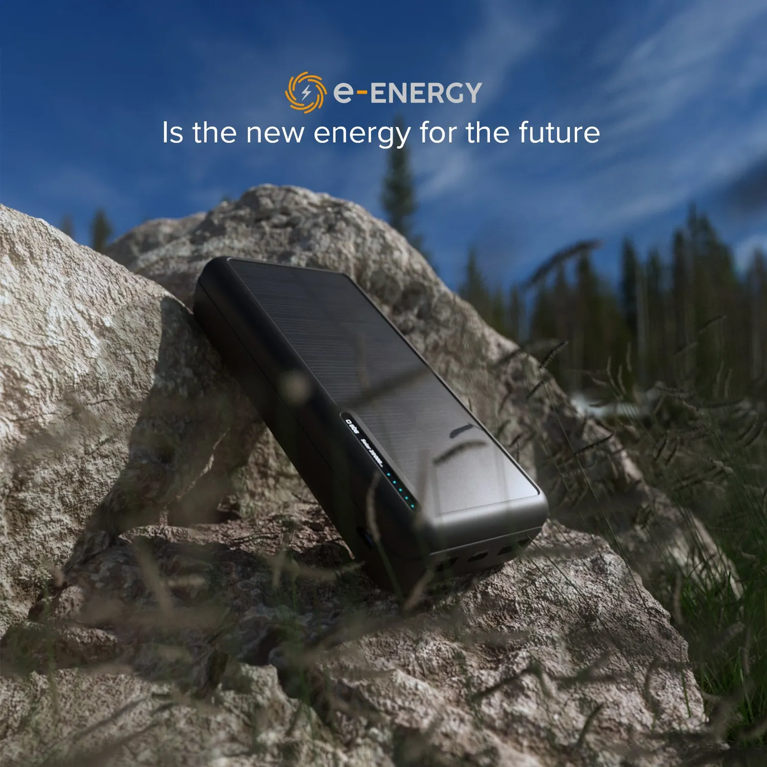 SBS 20.000 mAh Powerbank Solar Outdoor 10W