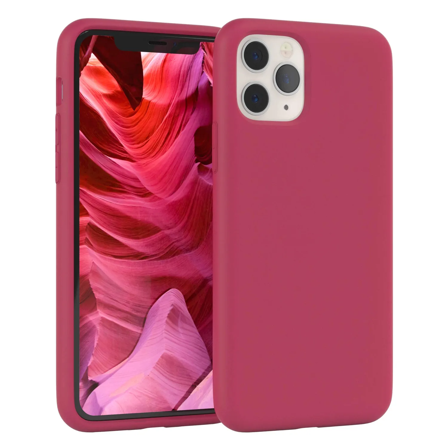 EAZY CASE Nano iPhone 11 Pro Silikonhülle Anthrazit