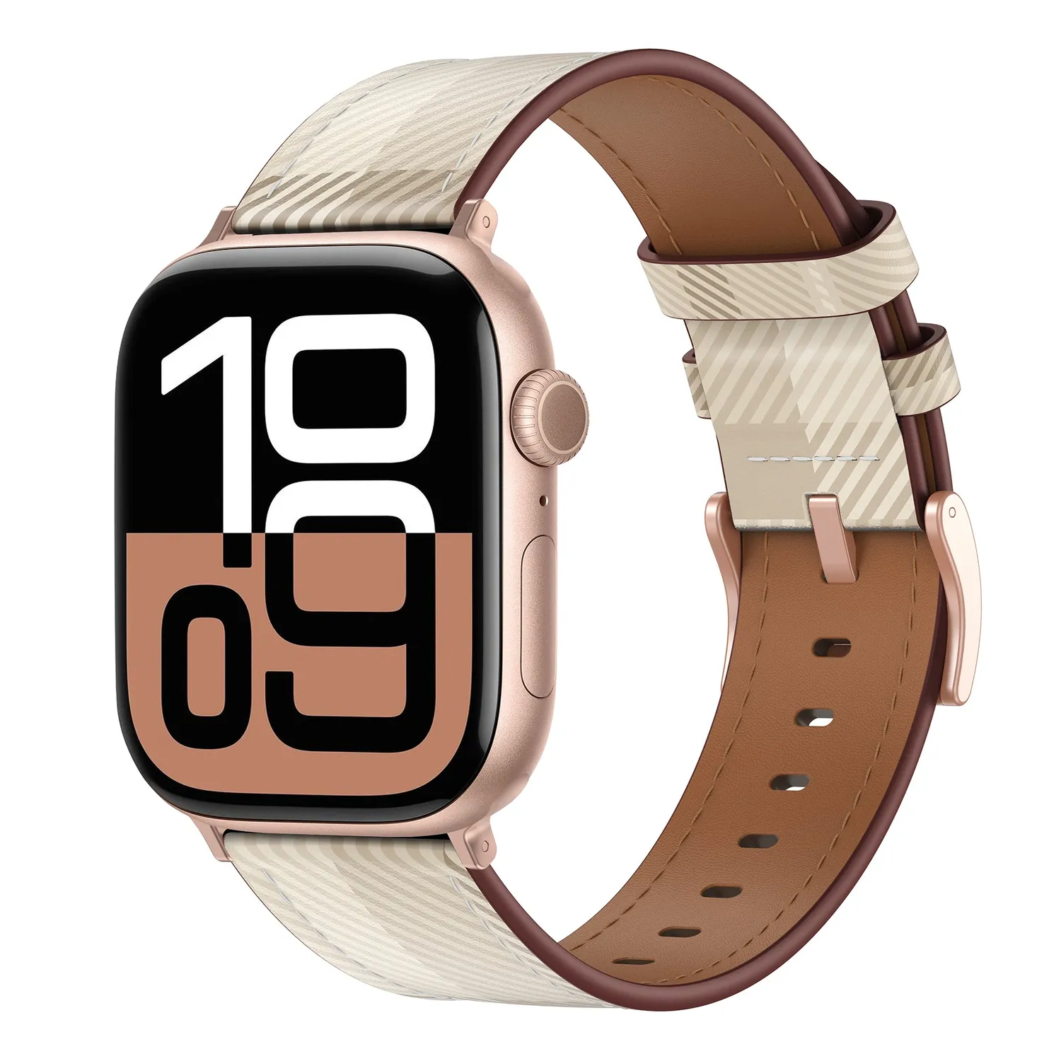 arktis Studio Apple Watch Armband Karo Stoff