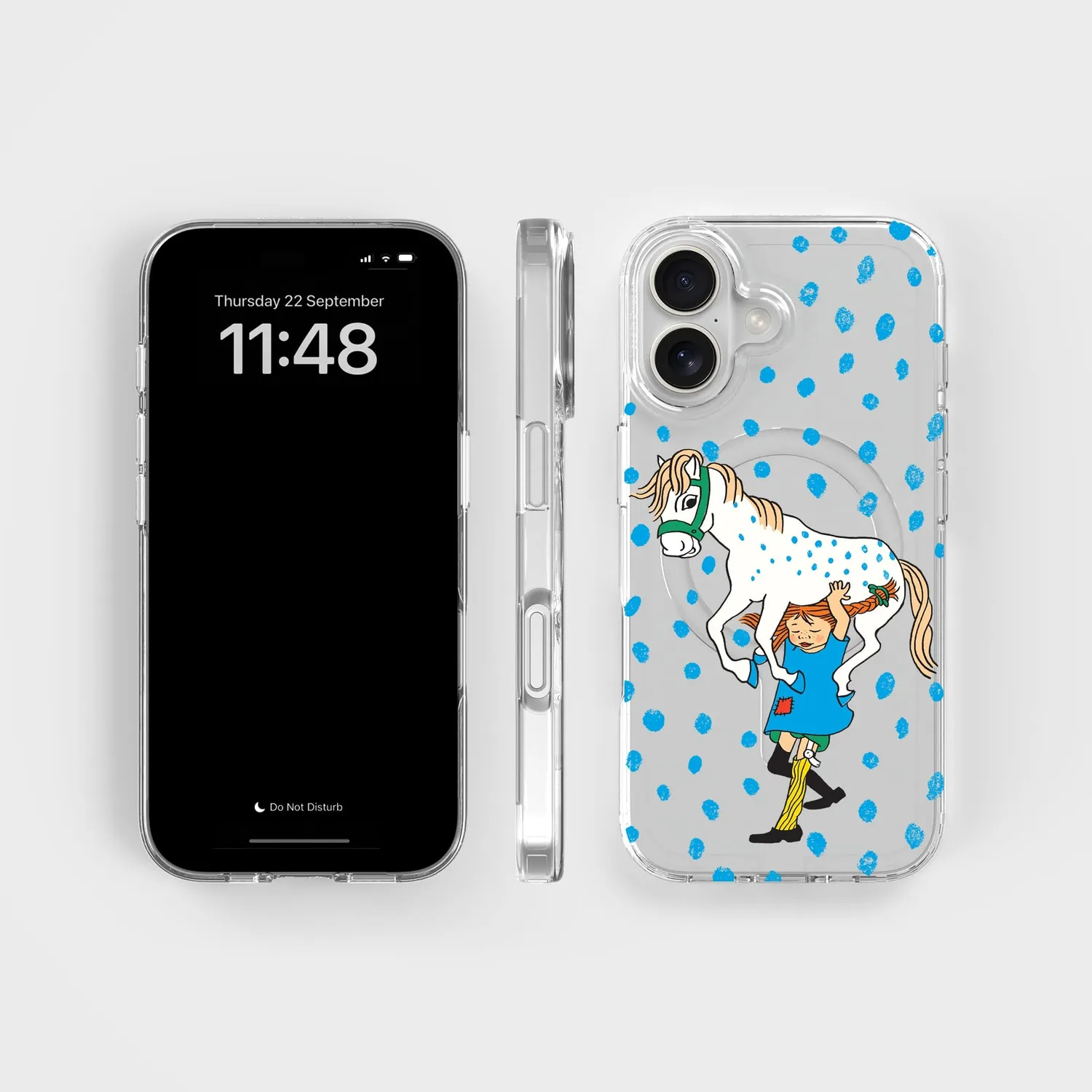 agood company CLRPRTCT iPhone 17 Handyhülle Pippi Clear