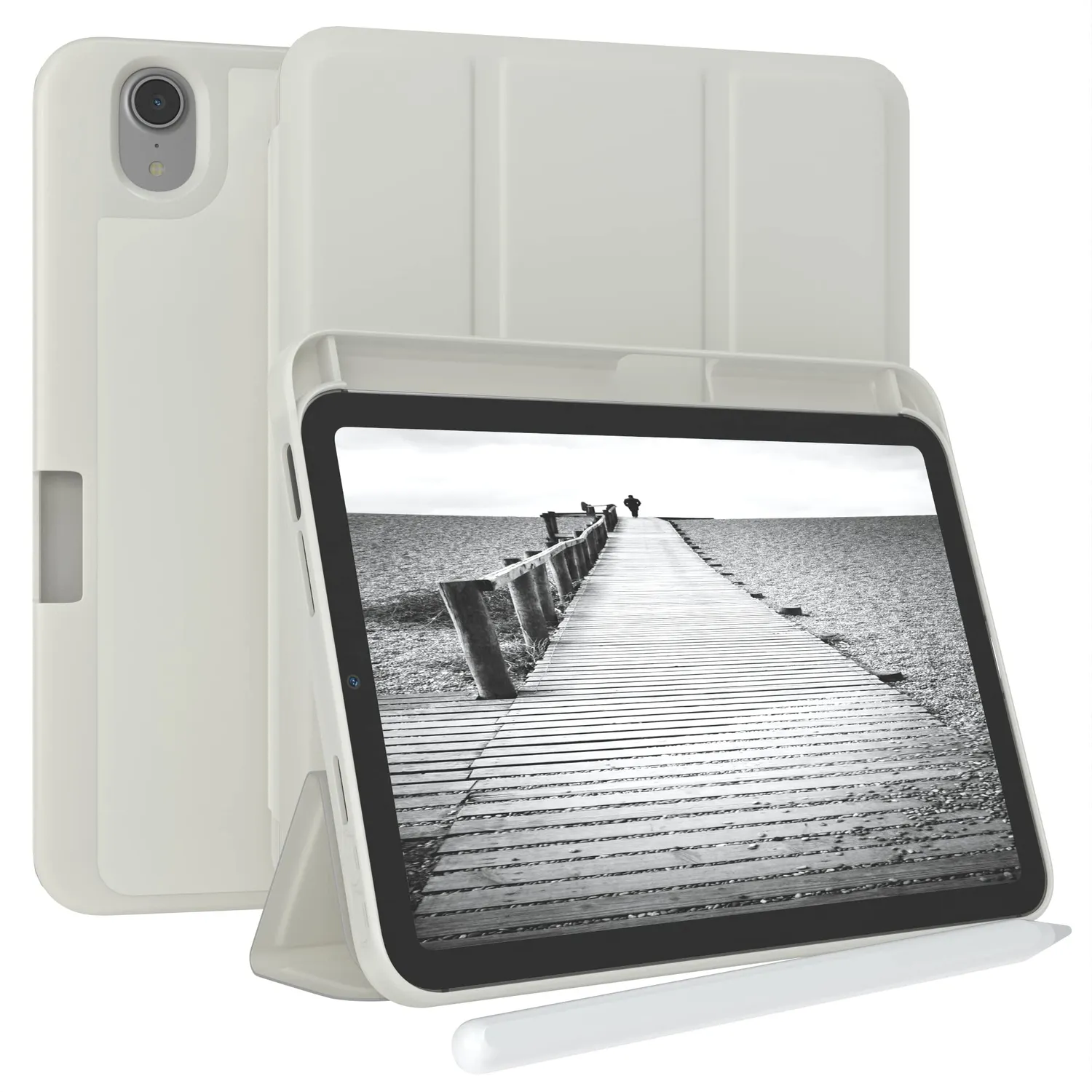 EAZY CASE iPad Mini 4/5 Klapphülle Nacht Grün Leder