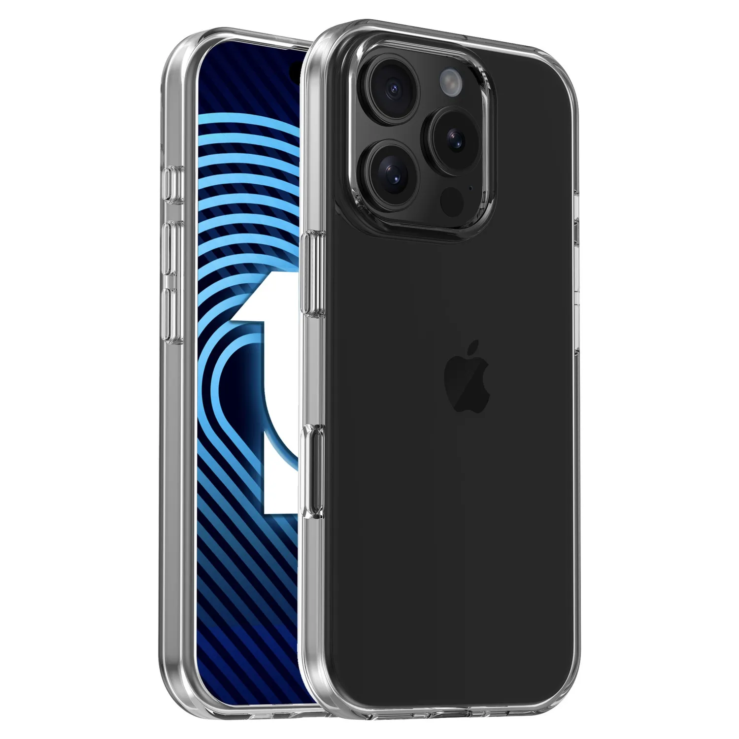 arktis Air iPhone 16 Pro Max Hülle transparent 1mm