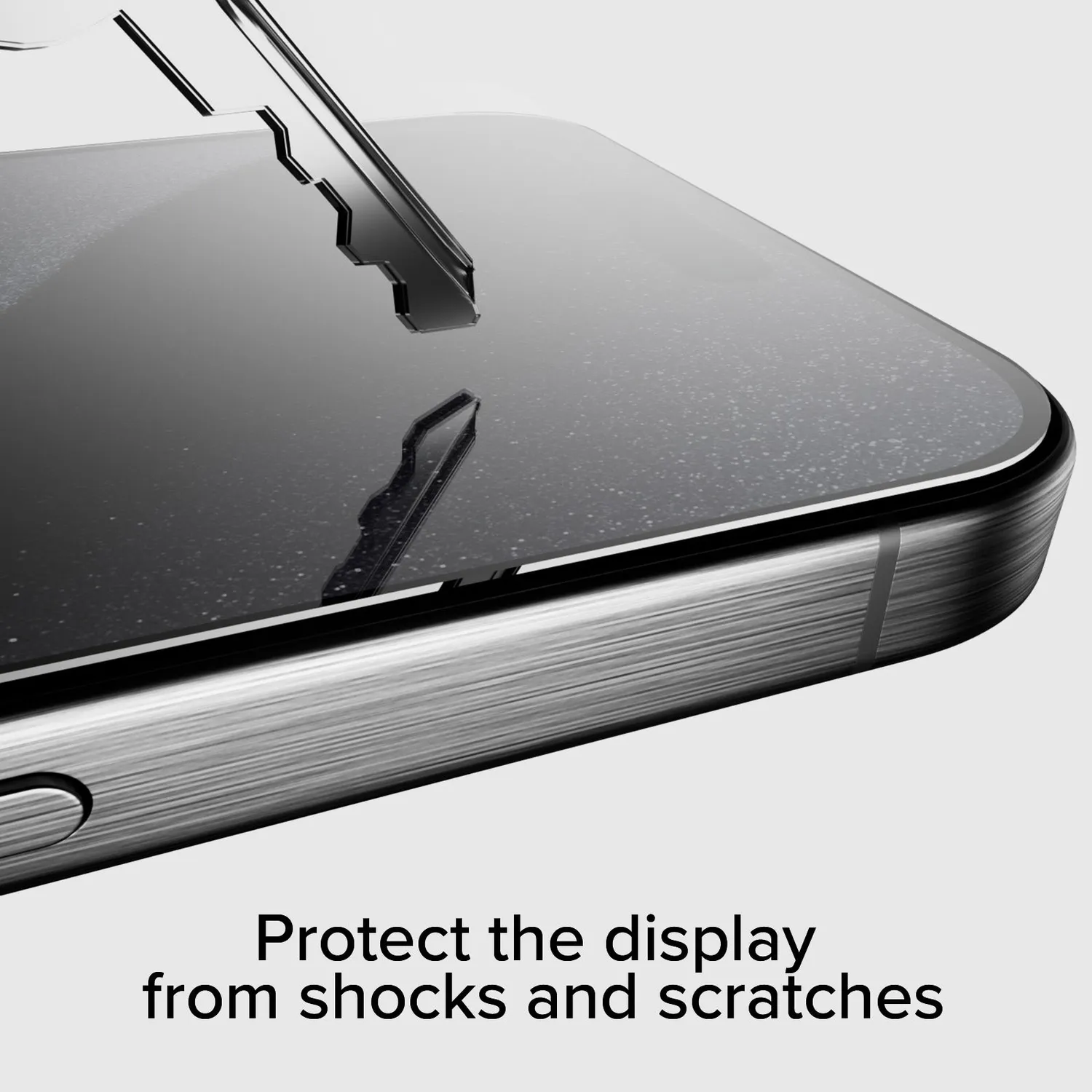 SBS Glass iPhone 15 Pro Panzerglas transparent stoßfest