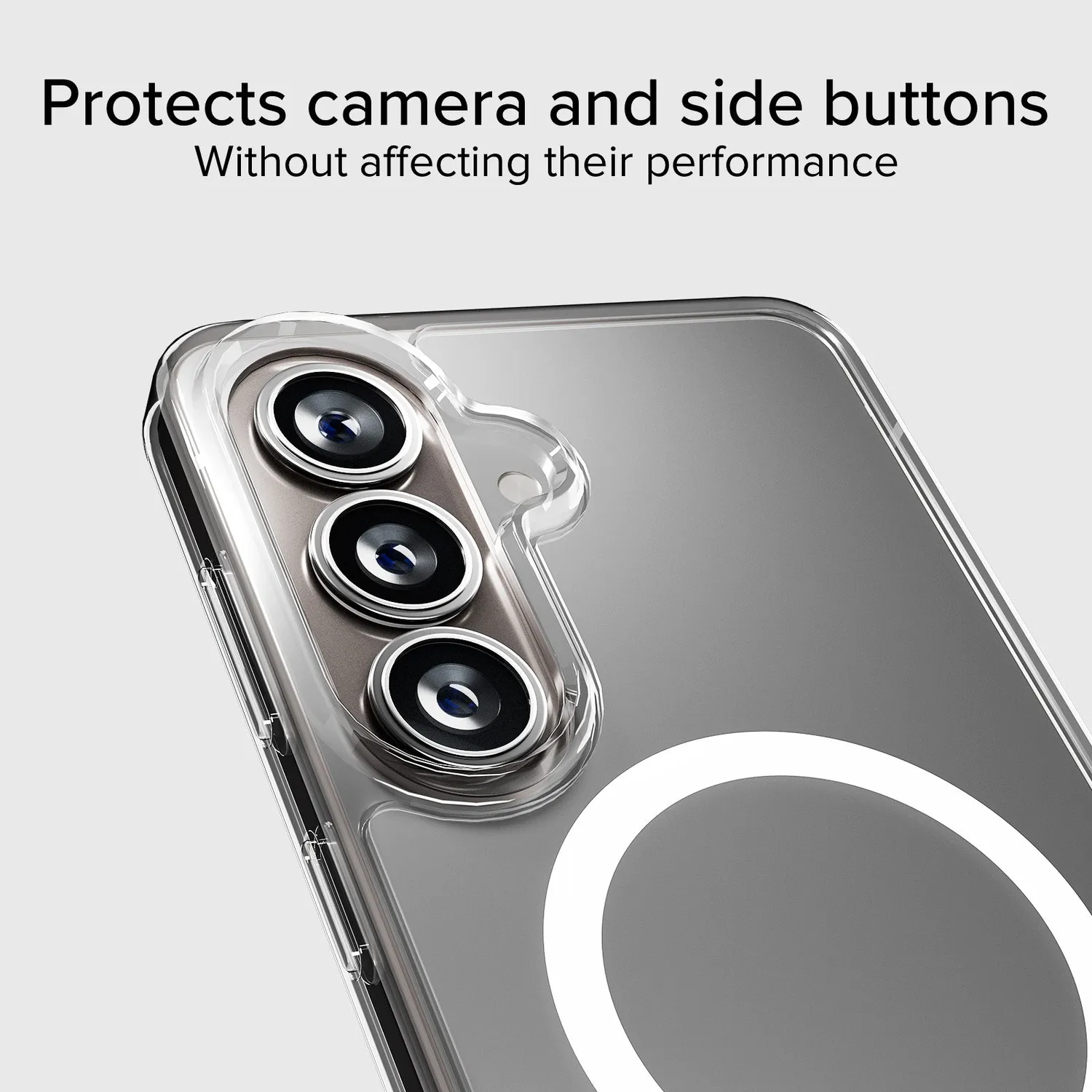 SBS D3O Samsung S26+ Hülle transparent magnetisch