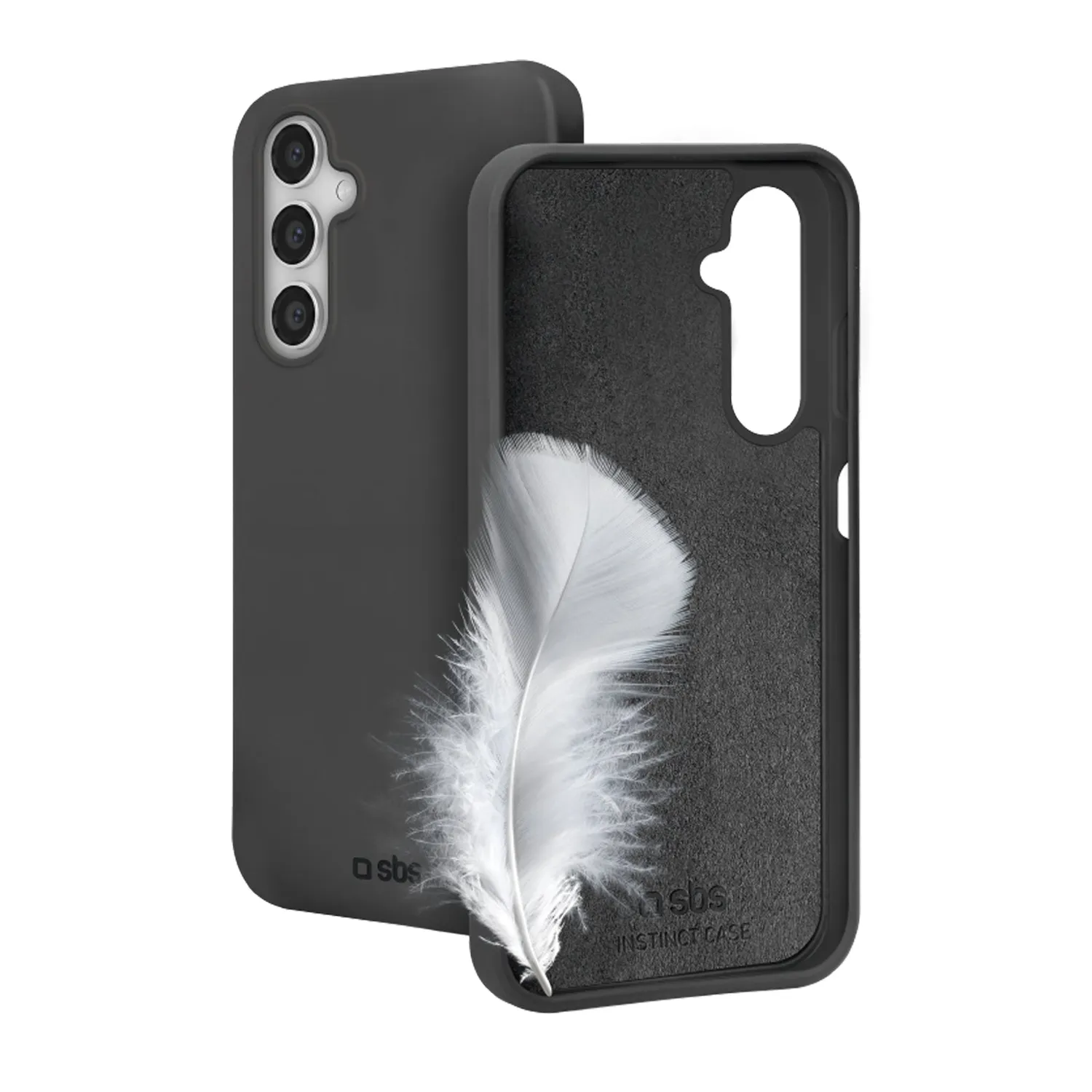 SBS Instinct Handyhülle Samsung Galaxy A05s schwarz