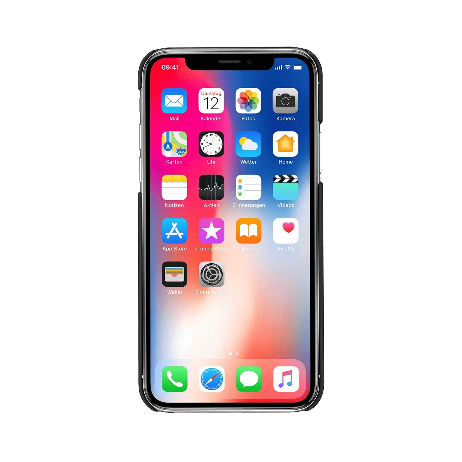 Artwizz Rubber Clip iPhone X XS Handyhülle Soft-Touch