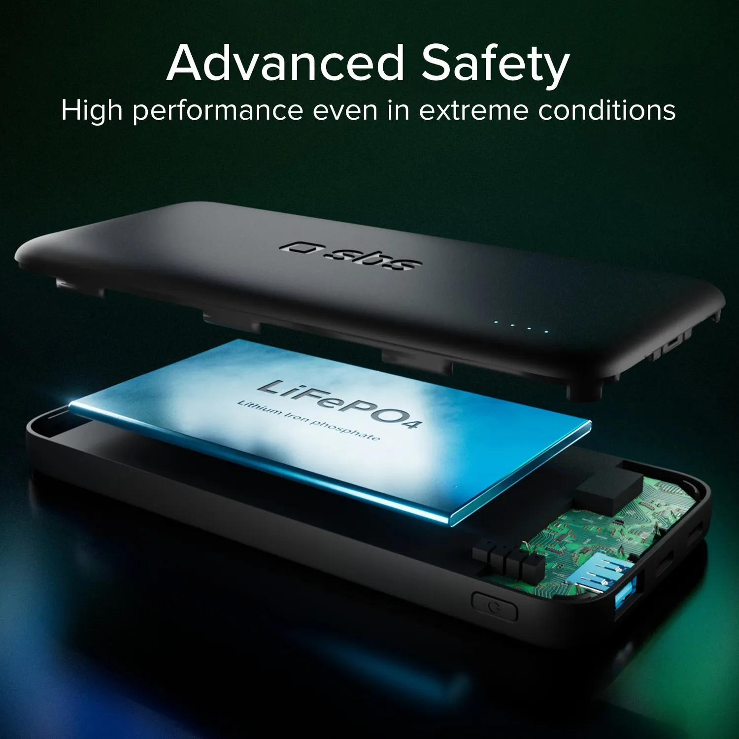 SBS Infinity Powerbank 10000 mAh LiFePO4 10W