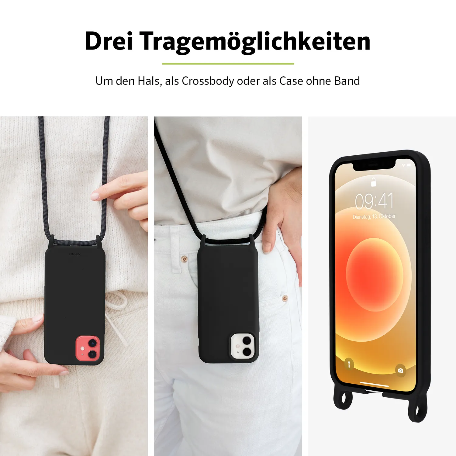 Artwizz HangOn Case iPhone SE/8/7 Hülle mit Band