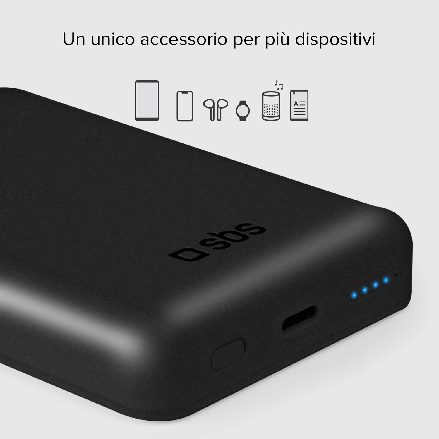 SBS Power Bank Mag 5000 mAh Wireless MagSafe