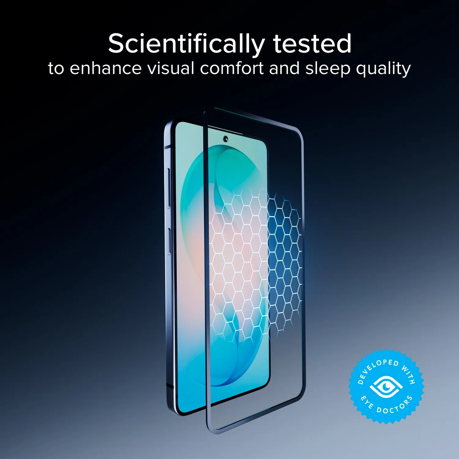SBS Eyesafe CPF60 Panzerglas Galaxy S26+ Blaulichtfilter