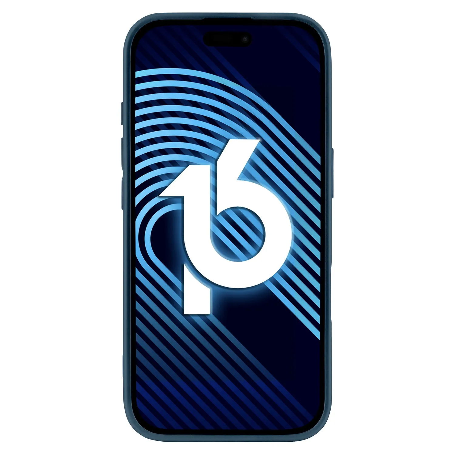 arktis Tech Case iPhone 16 Pro Max Hülle Blau matt