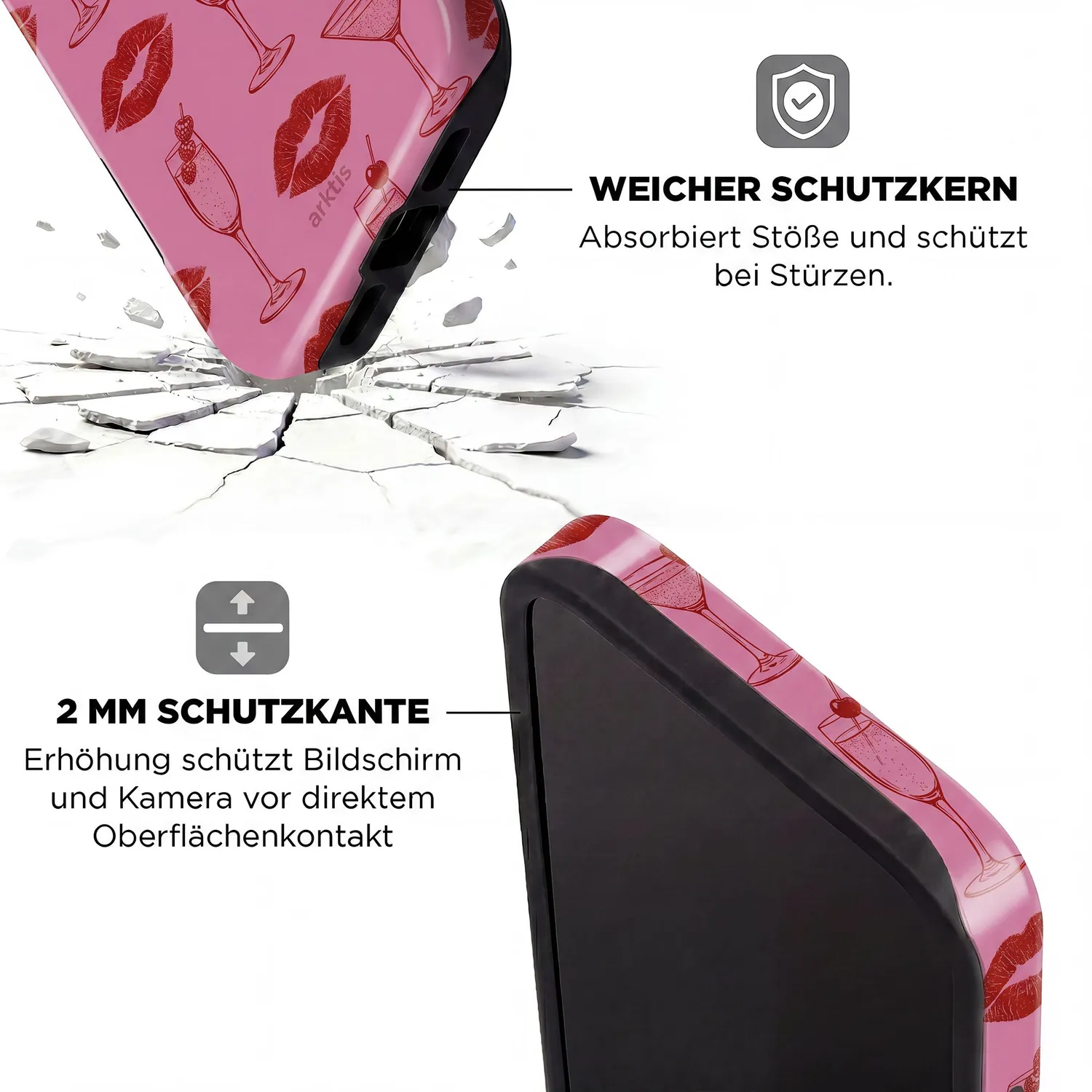 arktis Chin Chin iPhone 18 Pro Max Hülle MagSafe Print